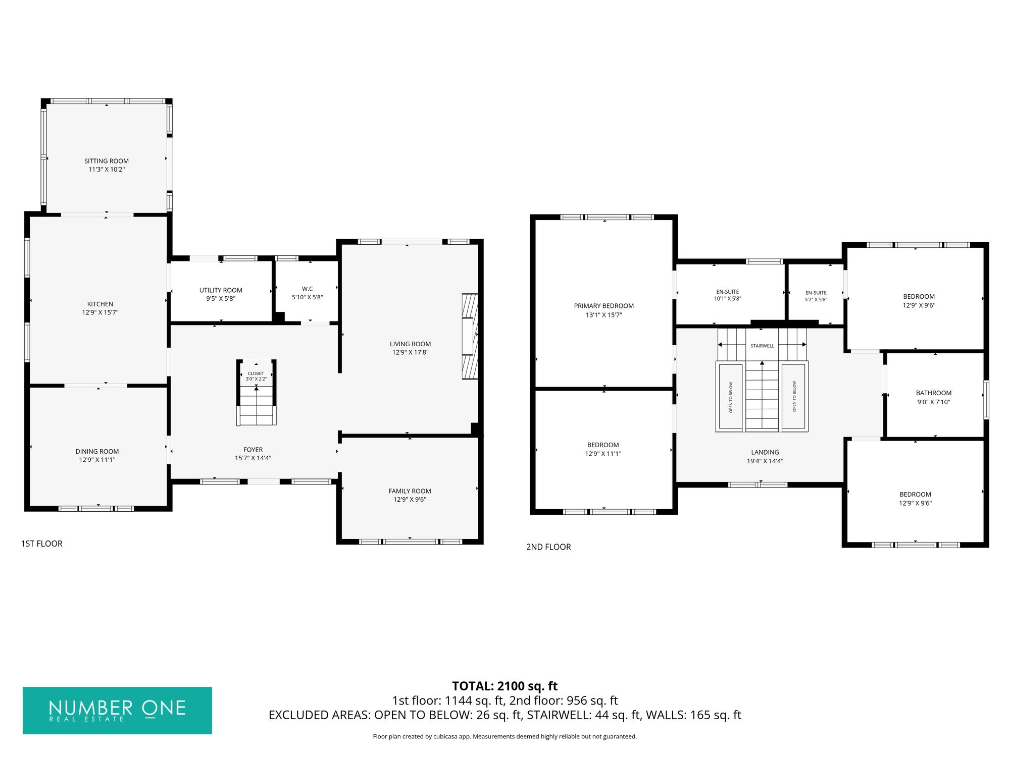 10 Llynfi Court, Maesteg floorplan