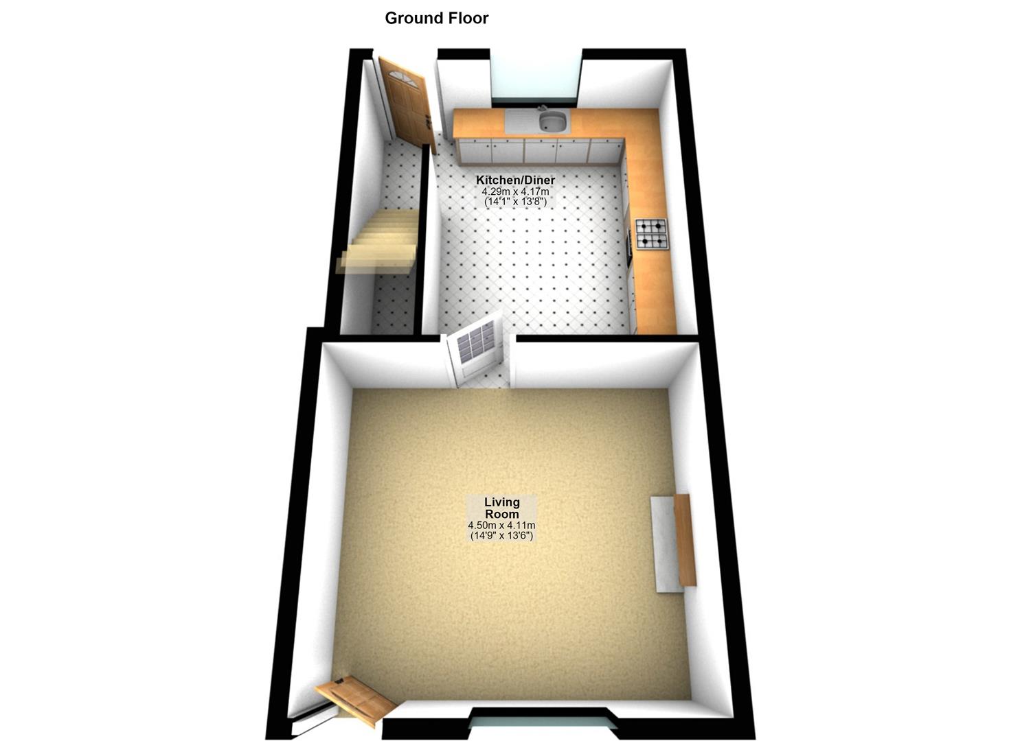 4, Baghill Road, Wakefield floorplan