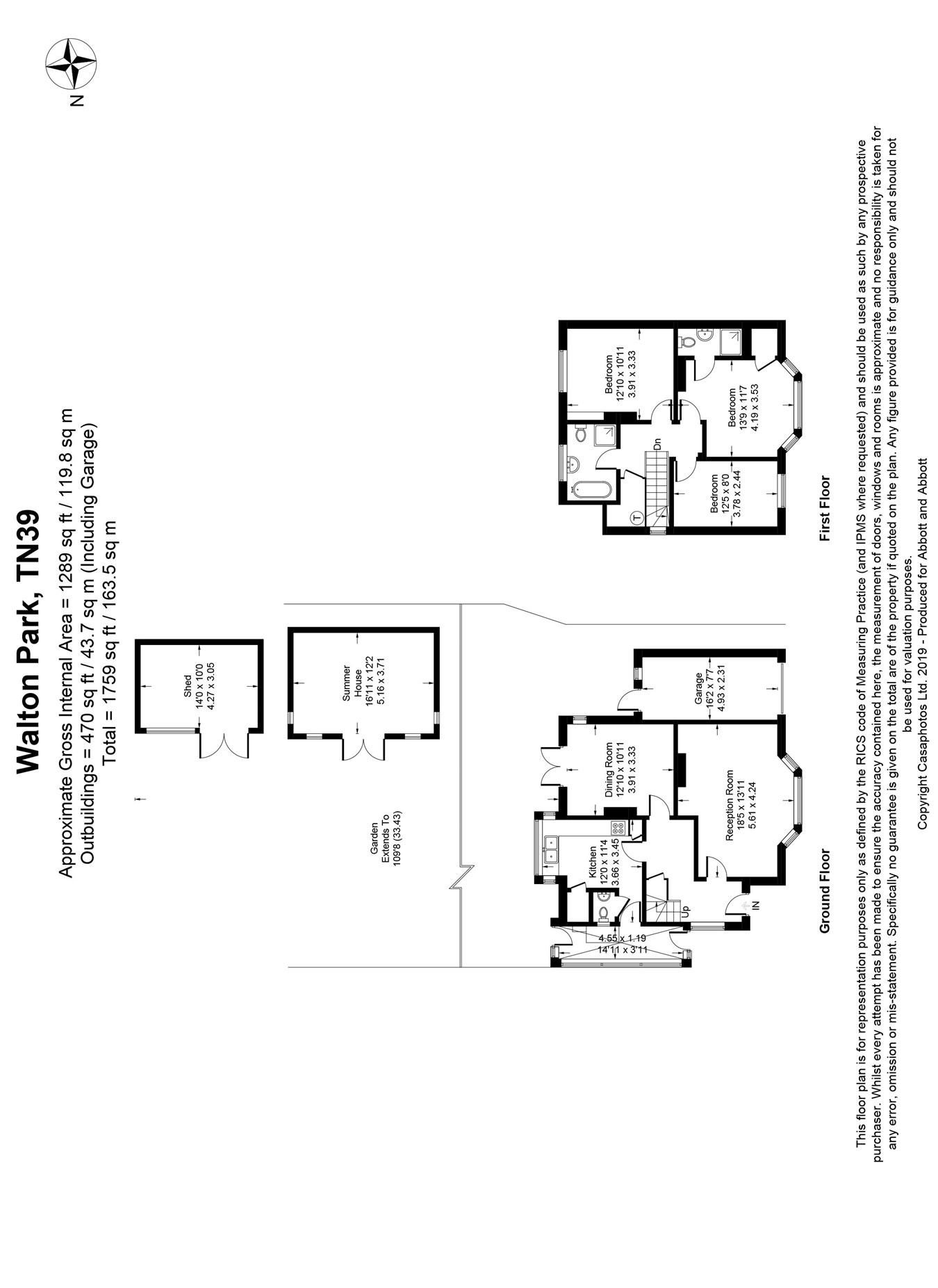 3 Bedrooms Detached house for sale in Walton Park, Bexhill-On-Sea TN39