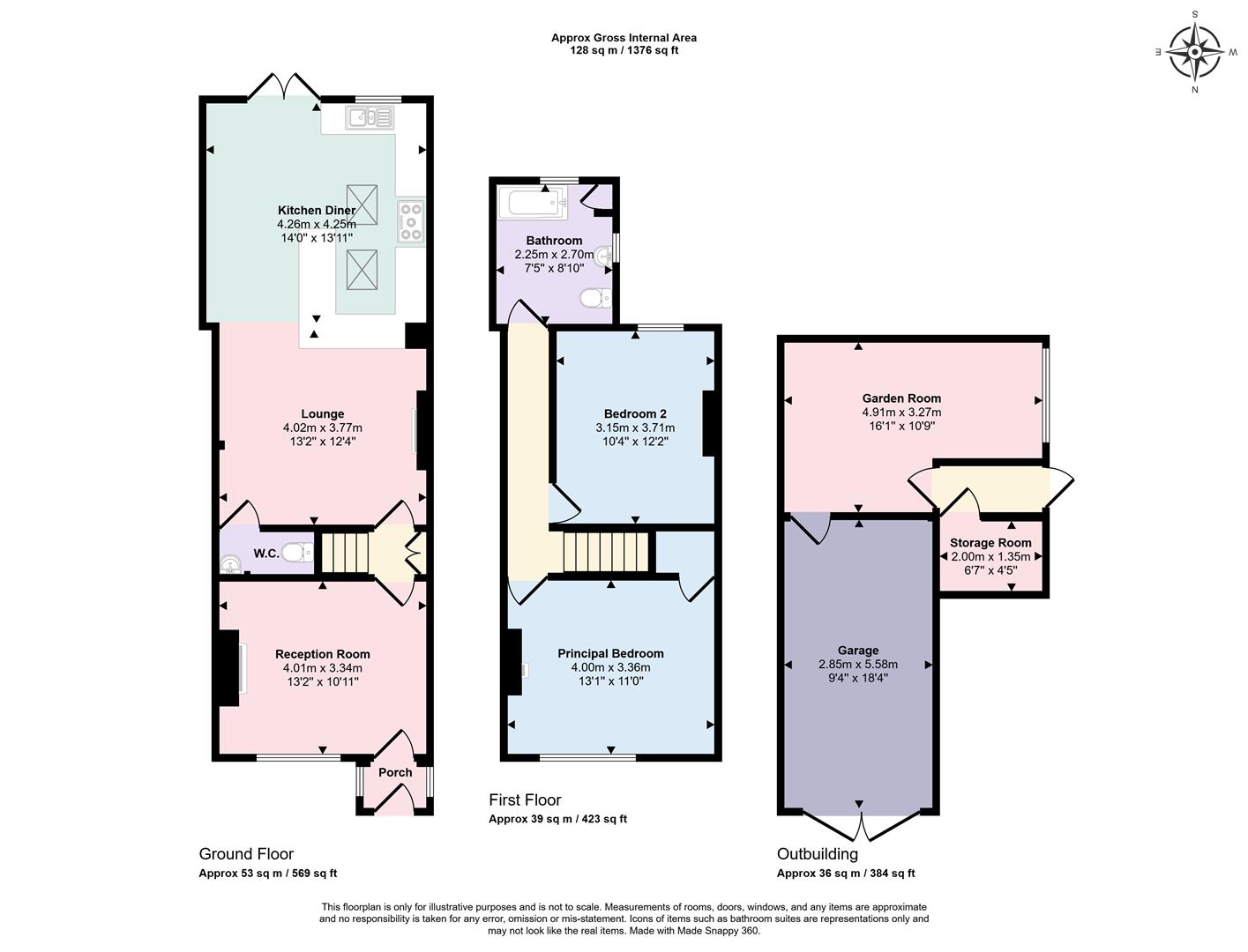 43, Hill Top, Coventry floorplan