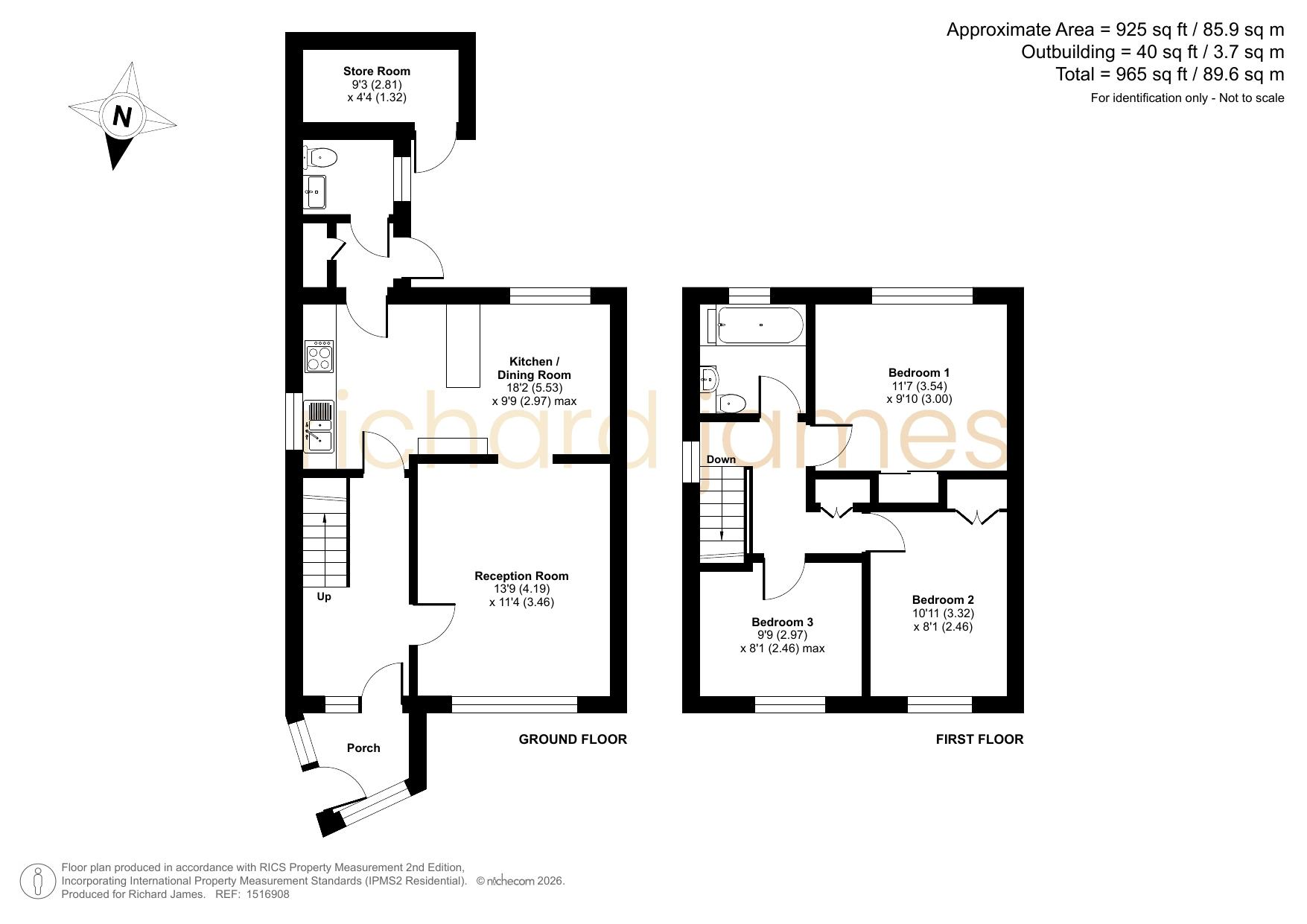125, Home Farm, Swindon floorplan