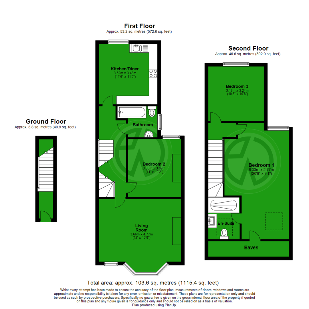 Clive Road, Colliers Wood, London SW19, 3 bedroom flat for sale