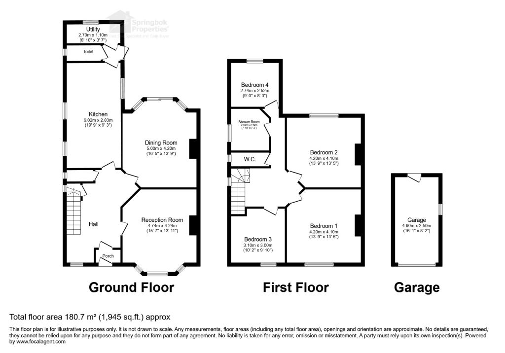 28, Copthorne Road, Wolverhampton floorplan