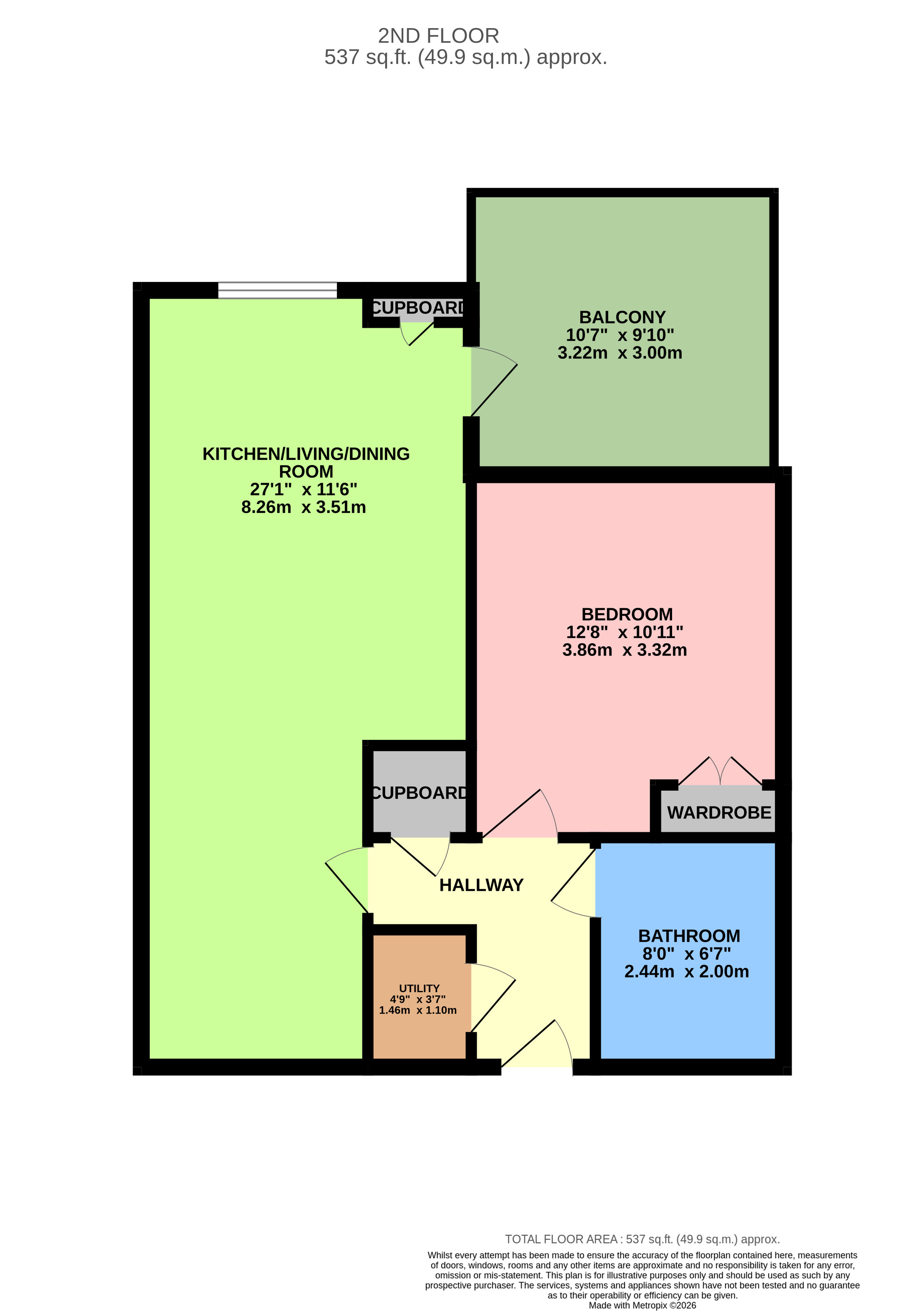 15, Lewis House, 7, Melling Drive, Middlesex floorplan