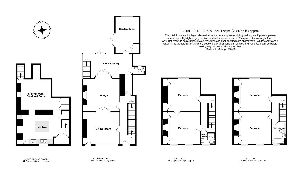 7, Blenheim Road, Deal floorplan
