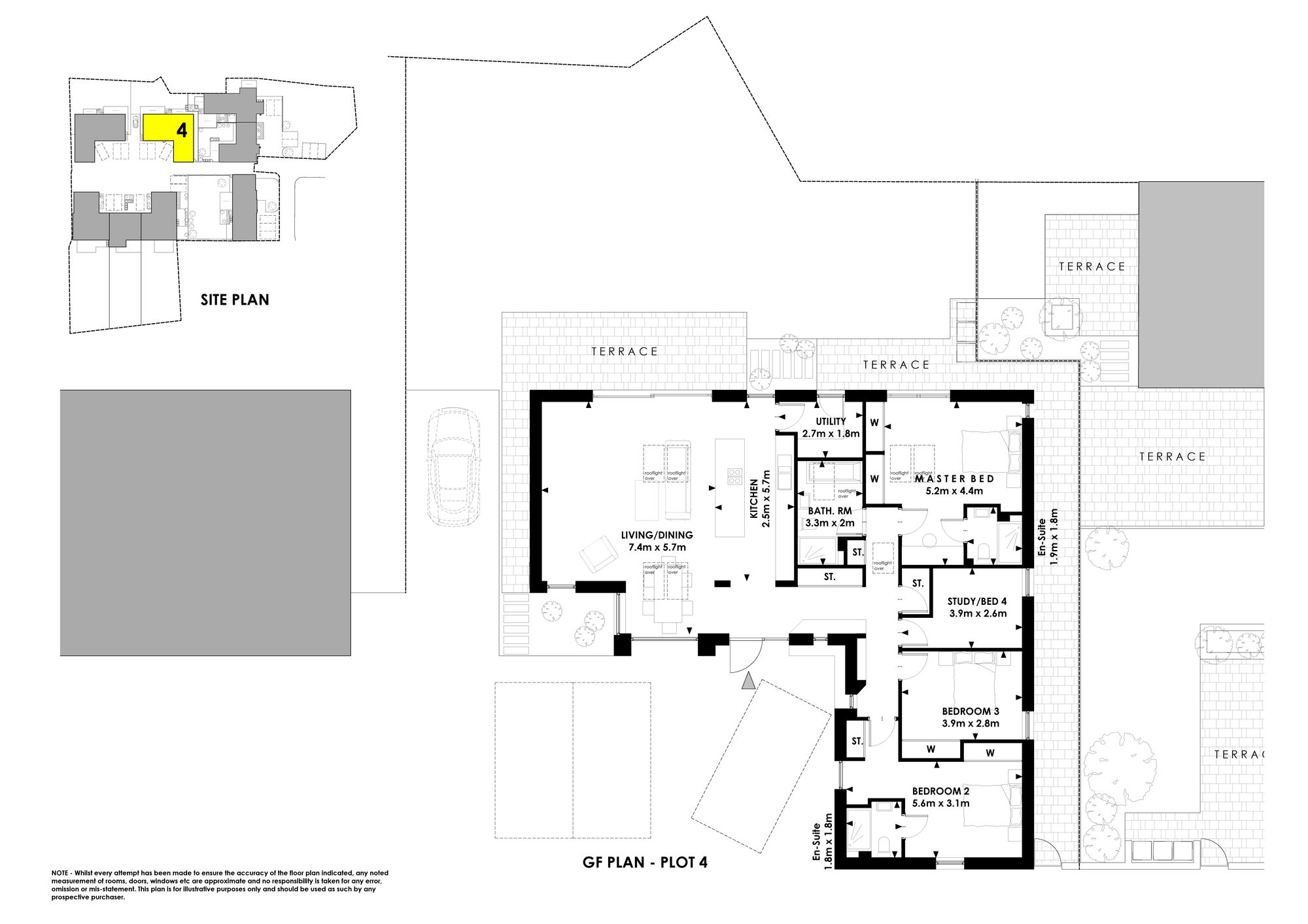 Plot 4 South Bellsdyke Farm, Falkirk floorplan