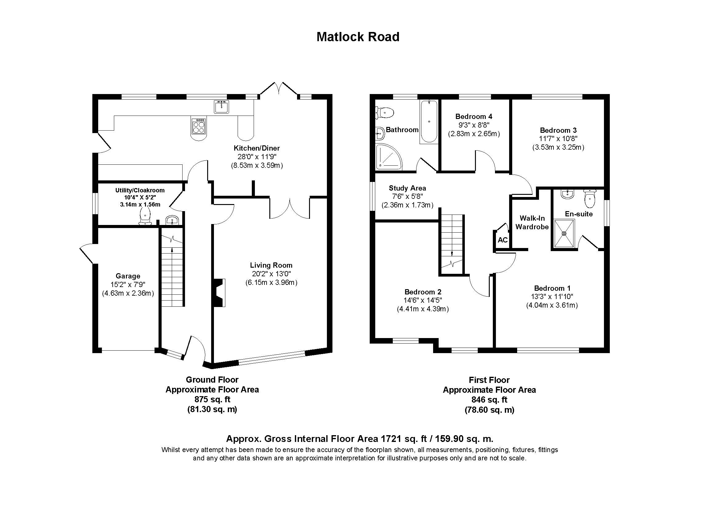 9, Matlock Road, Dorset floorplan