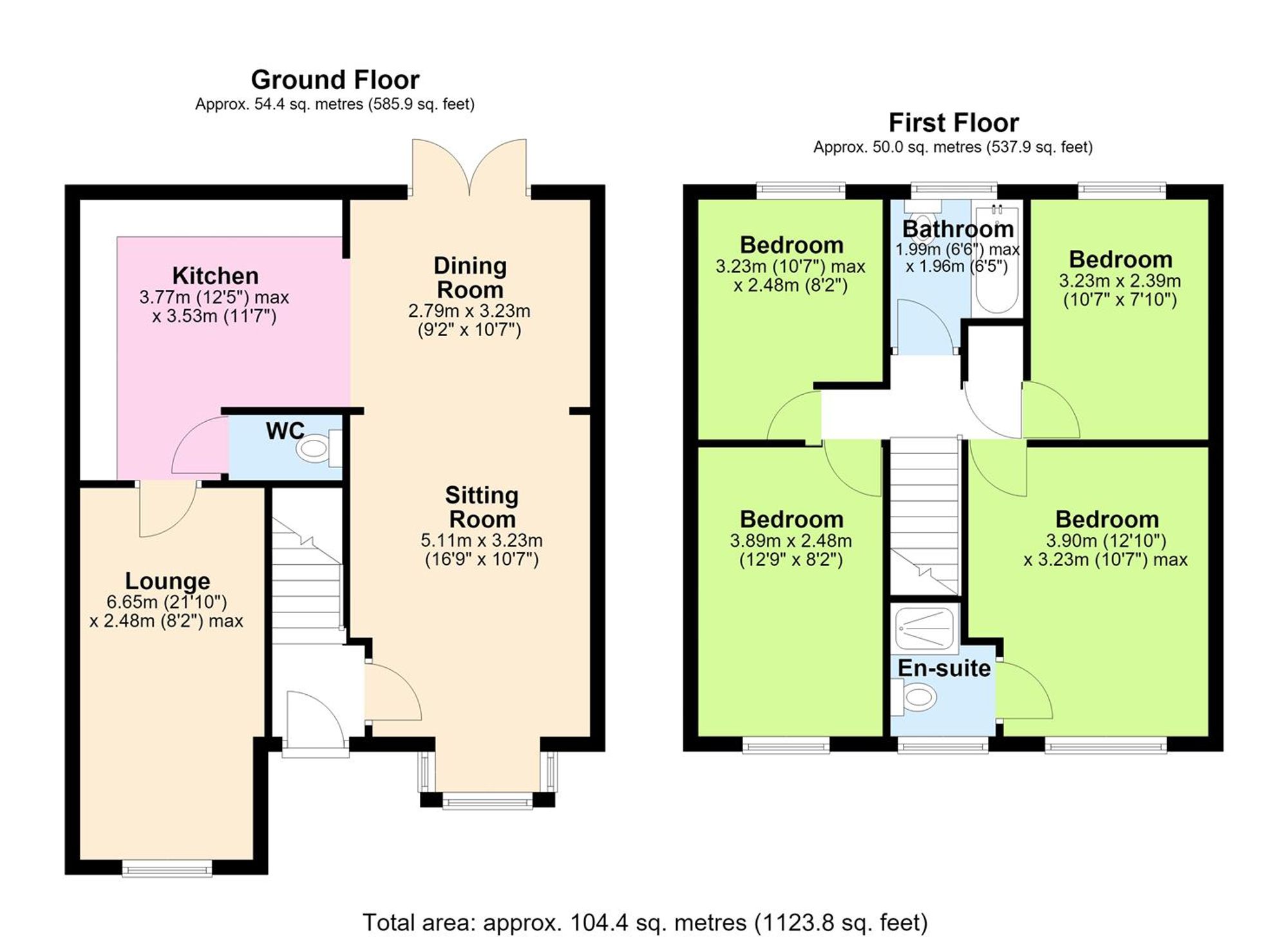 7 Treswell Close, Wigan floorplan