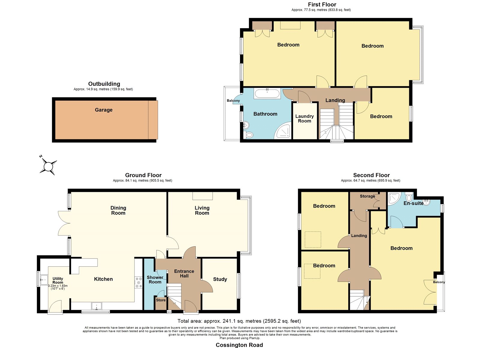 15, Cossington Road, Essex floorplan