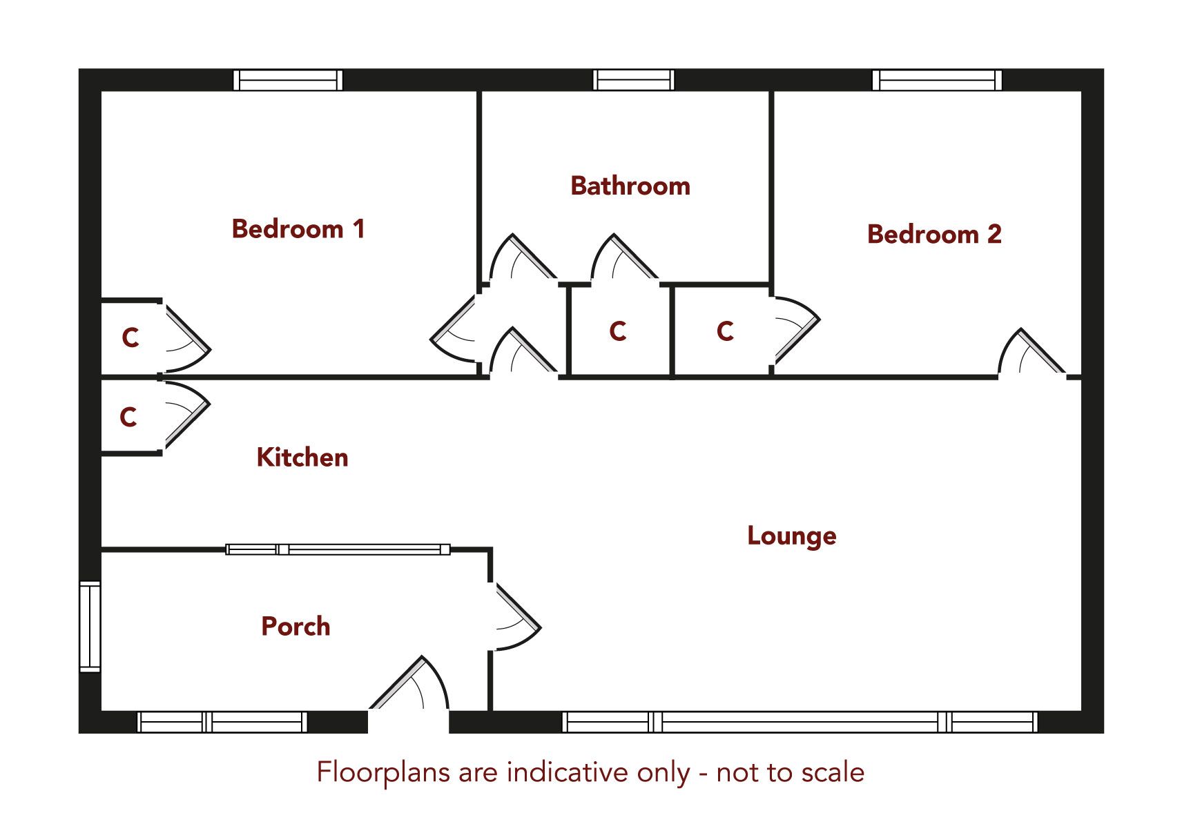 1 Gortein, Strathlachlan, Cairndow floorplan