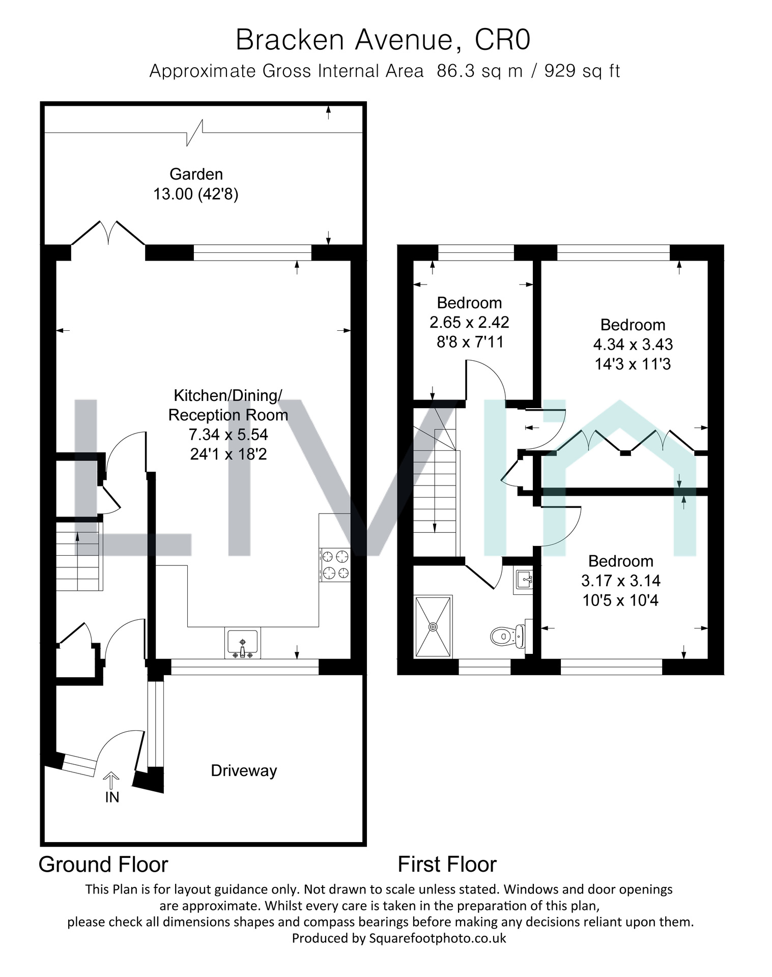6 Bracken Avenue, Croydon floorplan