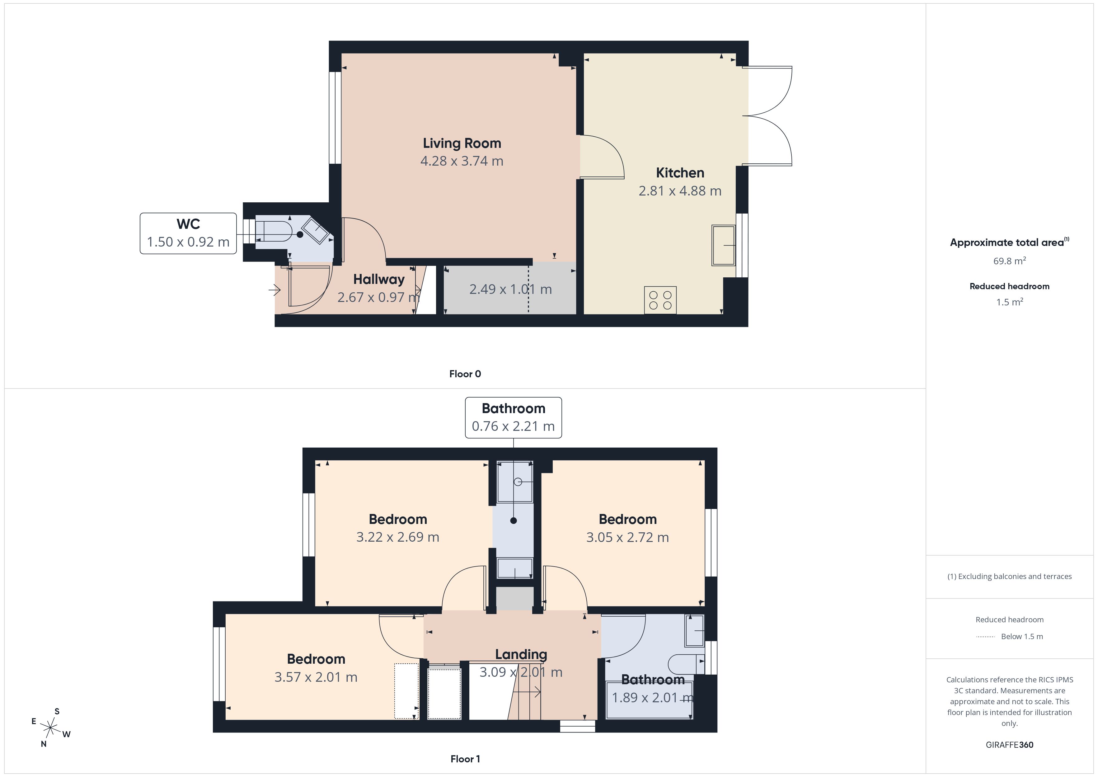 7, Poppy Place, Newport floorplan