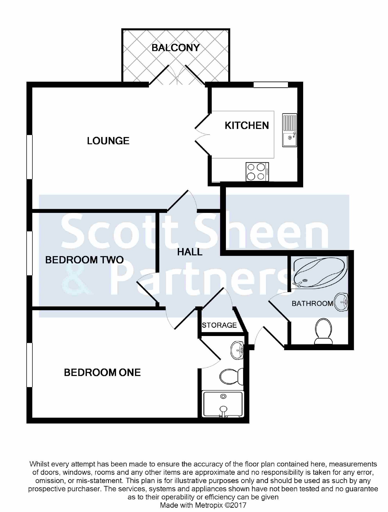 2 Bedrooms Flat for sale in Vista Road, Clacton-On-Sea CO15