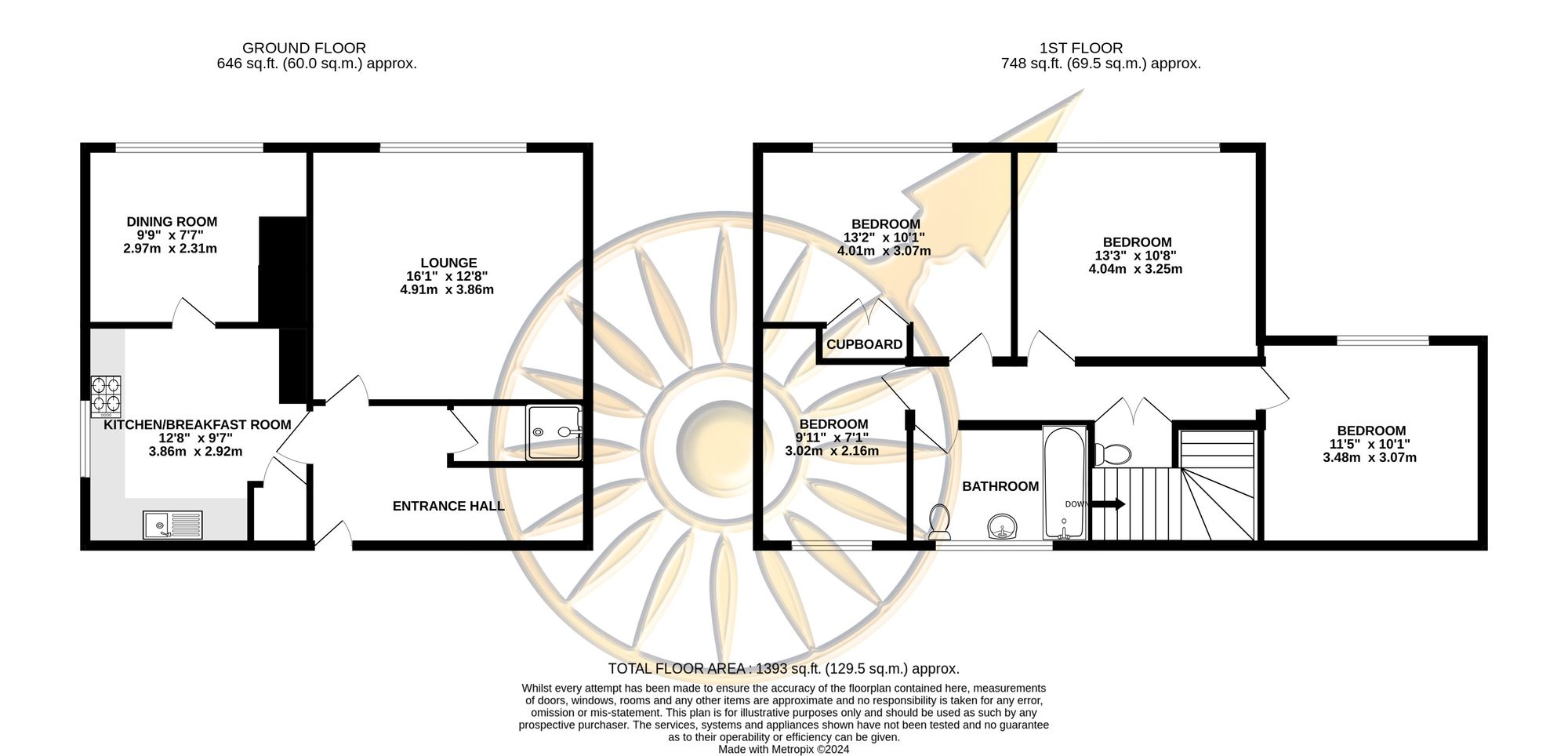 22 Austen Road, Farnborough floorplan