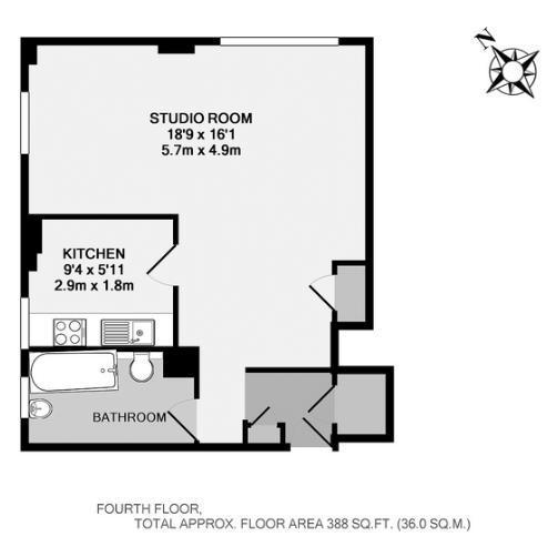Euston Road, Euston floorplan