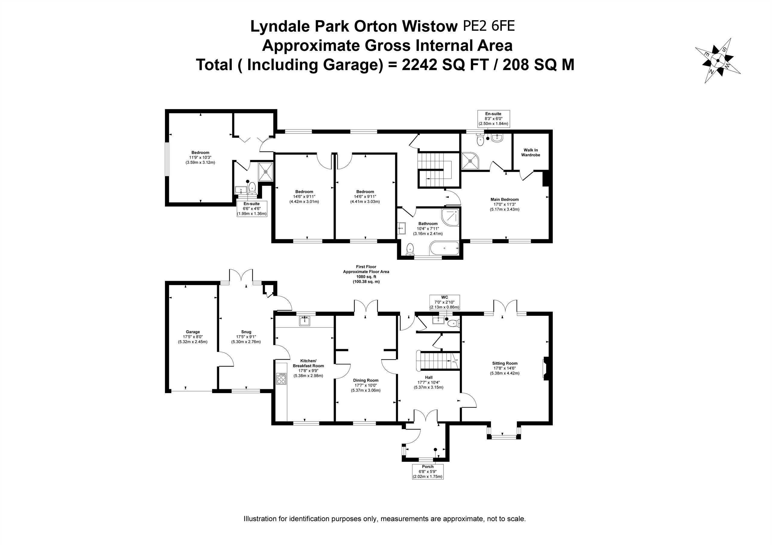 9, Lyndale Park, Peterborough floorplan