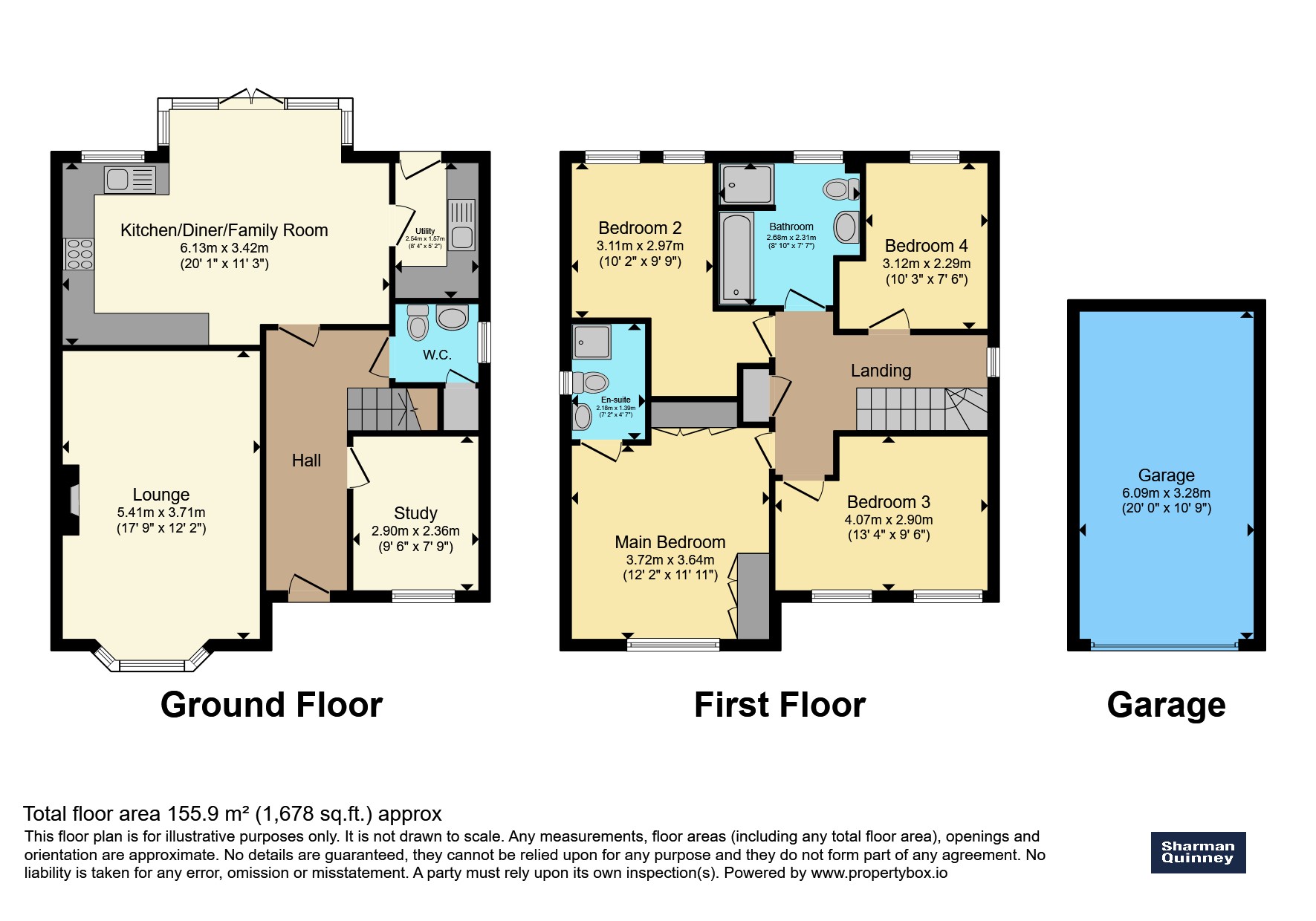 14, Mahaddie Way, Huntingdon floorplan