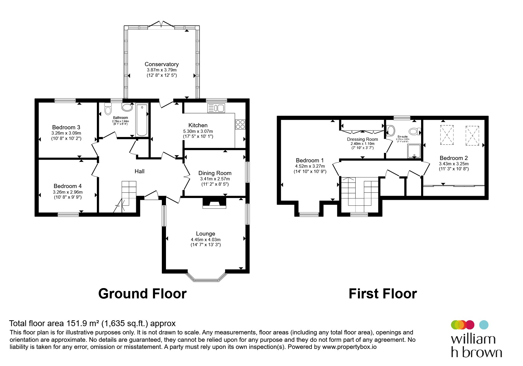 9, Ash Close, Spalding floorplan