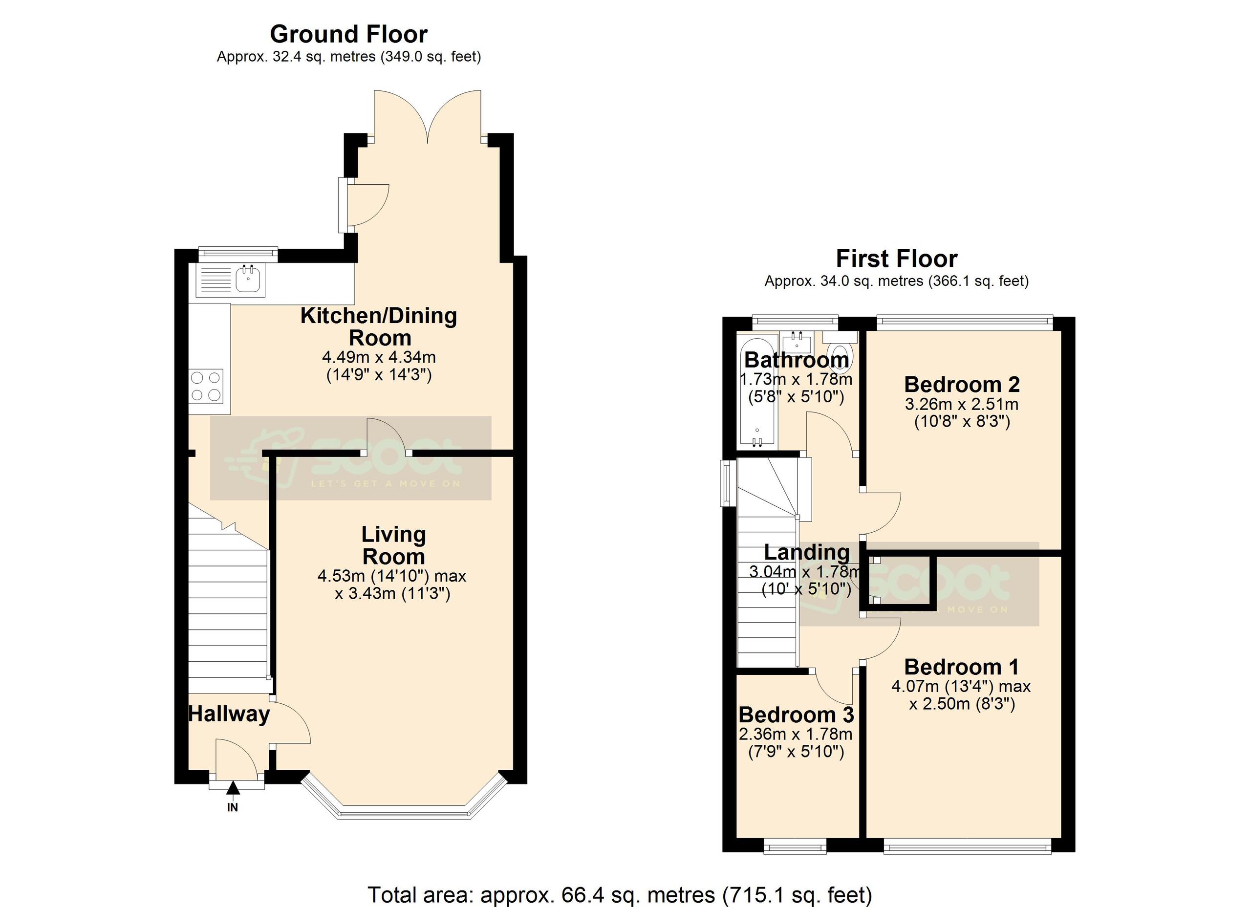 23 Bridge Lane, Pollington floorplan