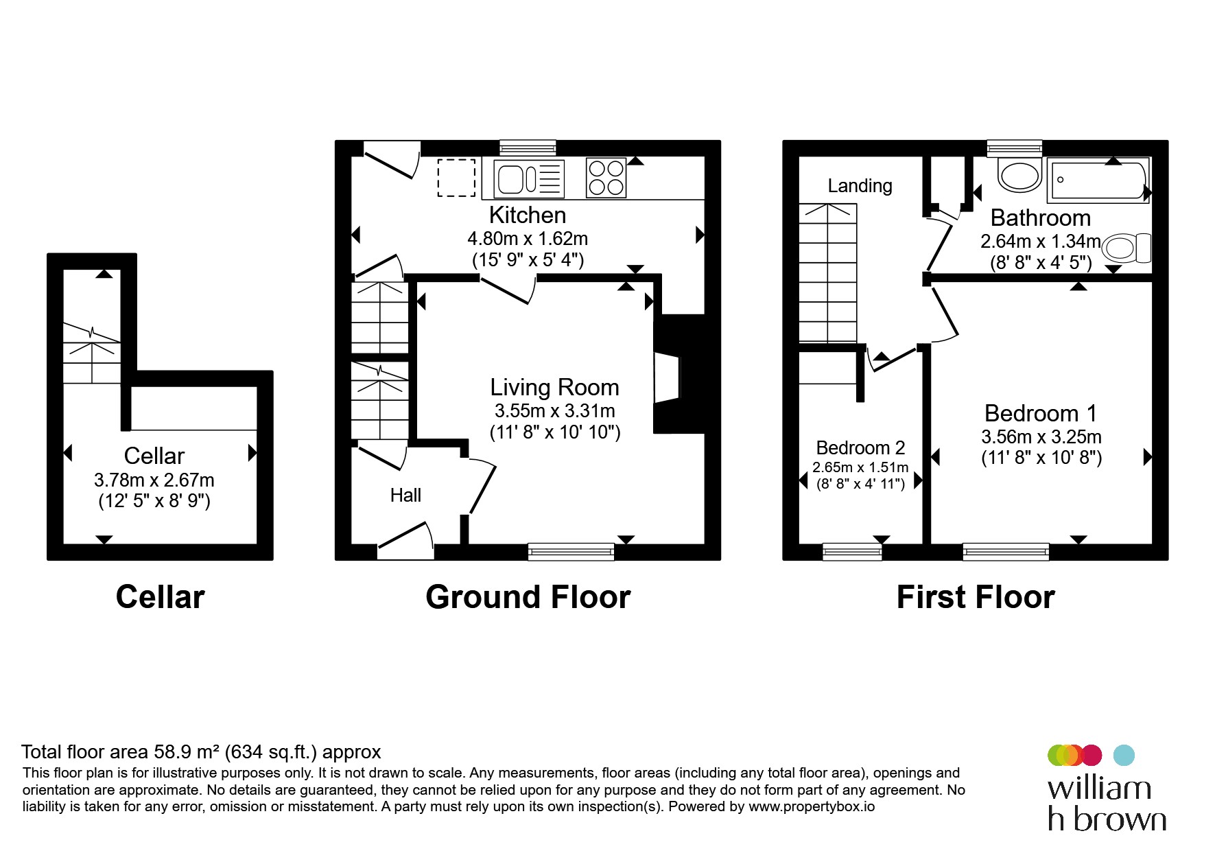 9, Witchfield Hill, HALIFAX floorplan