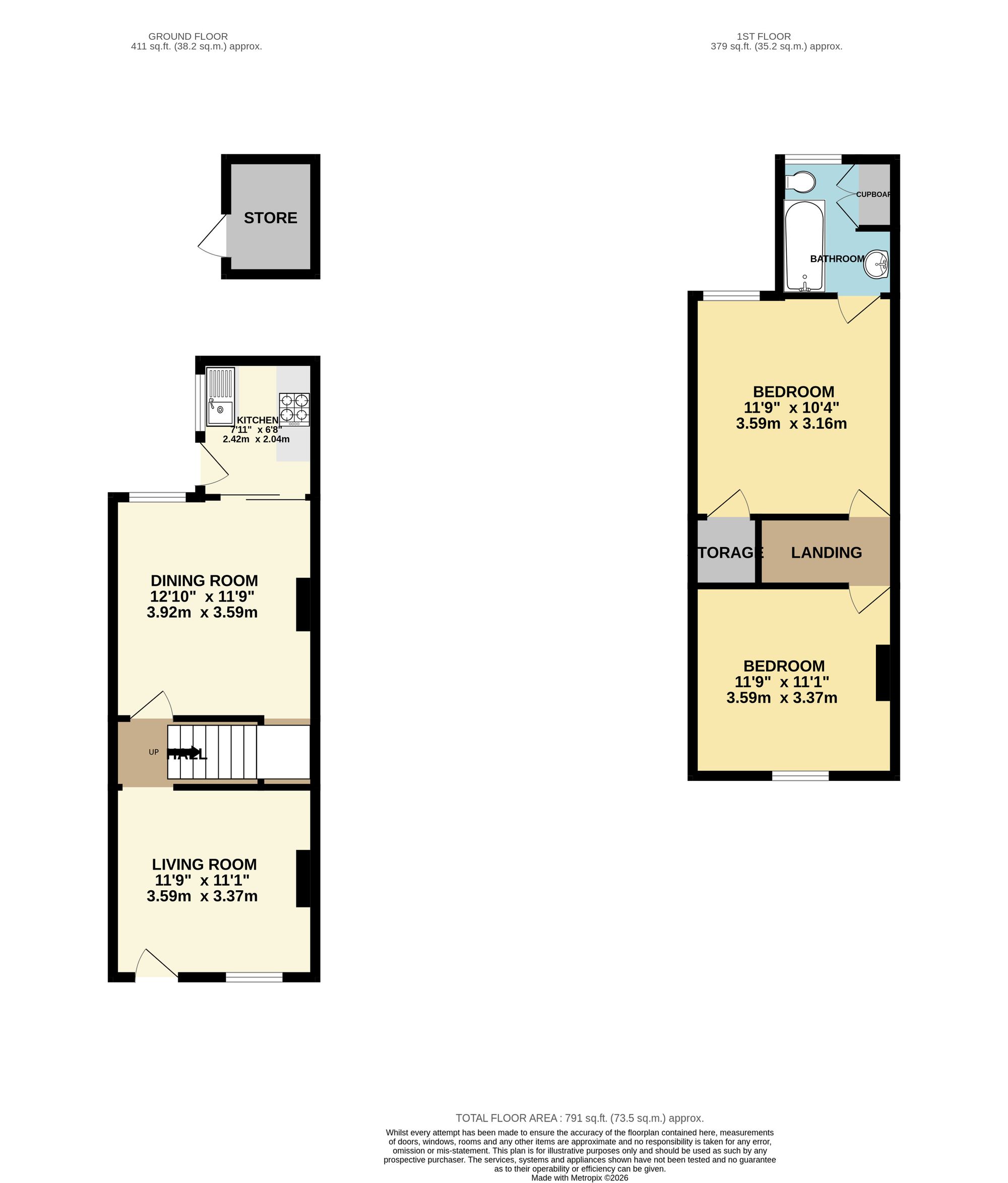 35 Birchwood Street, King's Lynn floorplan