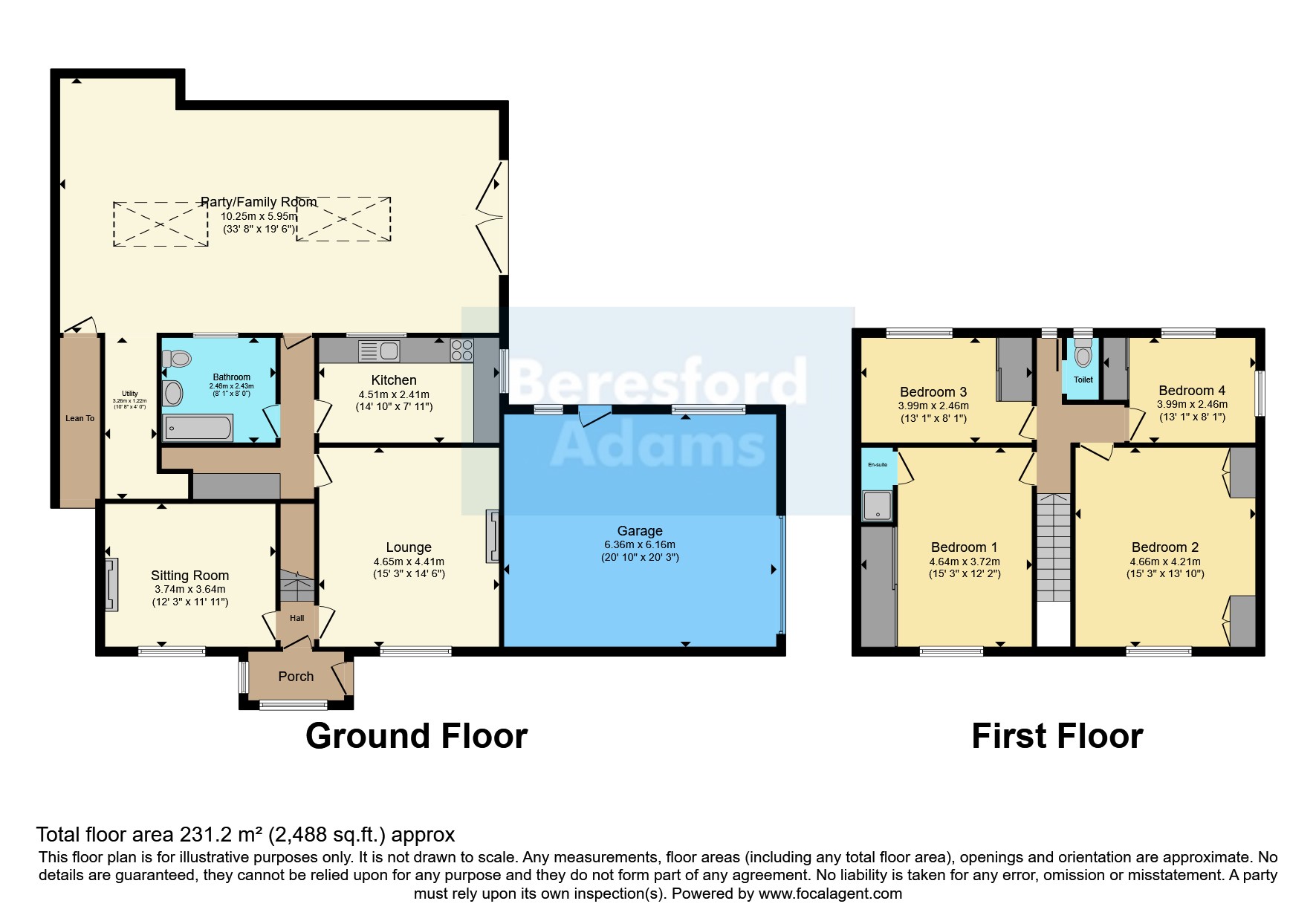 16, Daisy Road, Brynteg floorplan