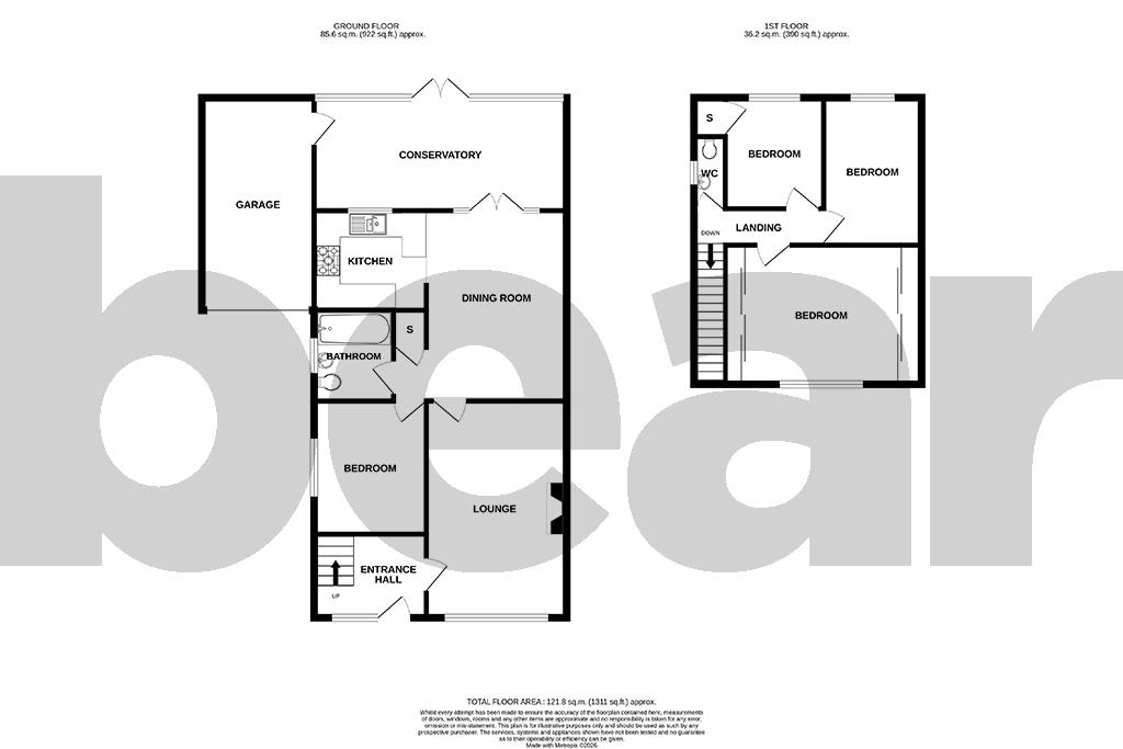 8, Wren Close, Leigh-on-Sea floorplan