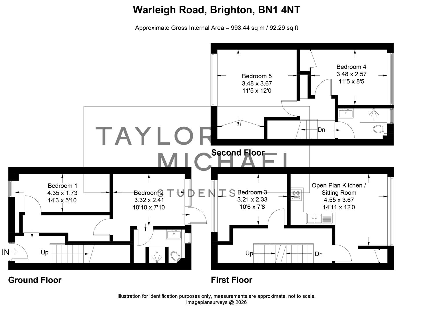 Warleigh Road, Brighton floorplan