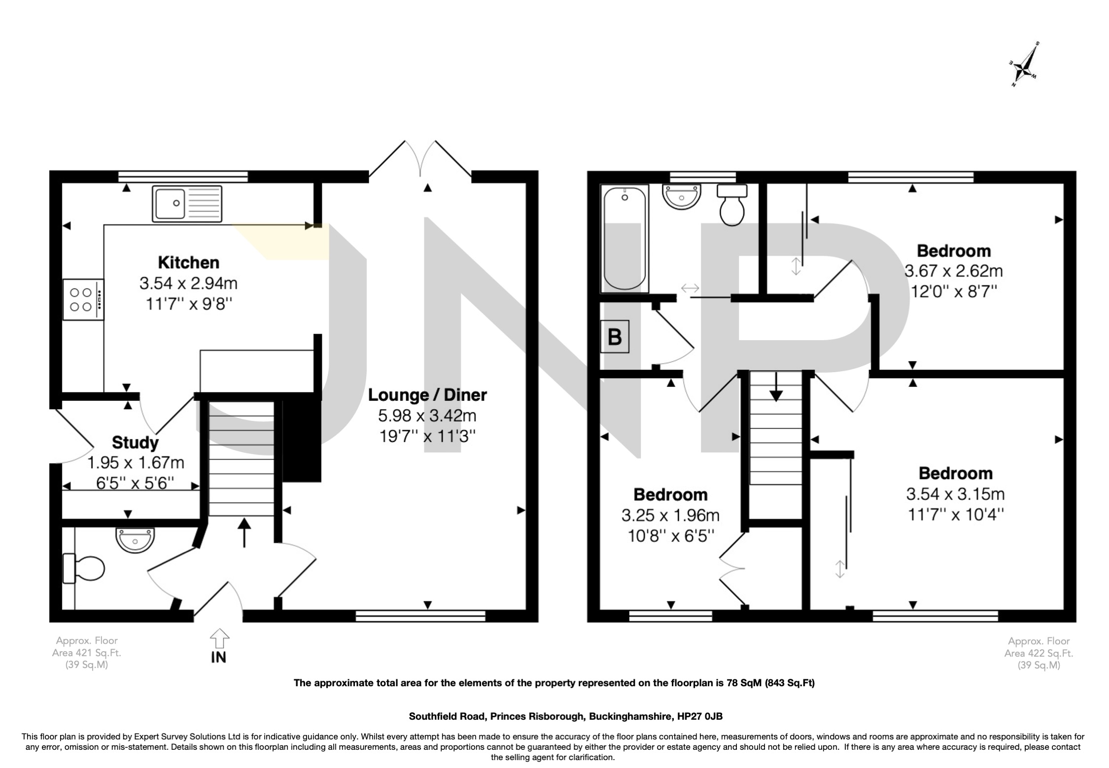 Southfield Road, Princes Risborough HP27, 3 bedroom semidetached house