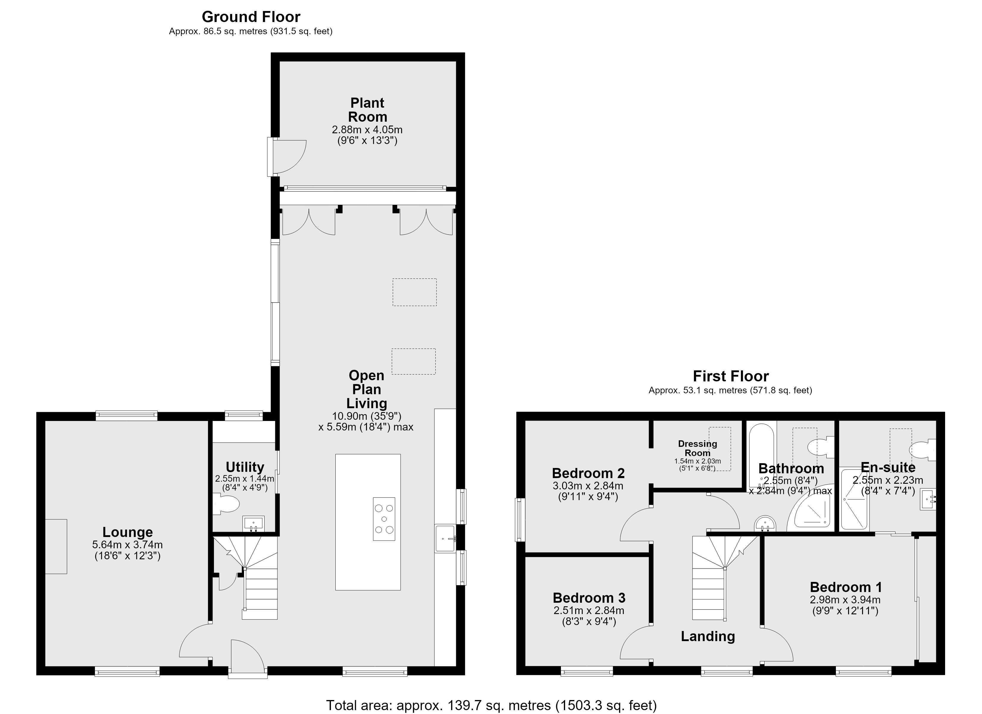 Carpenters Cottage, Cross Lane, Newark floorplan