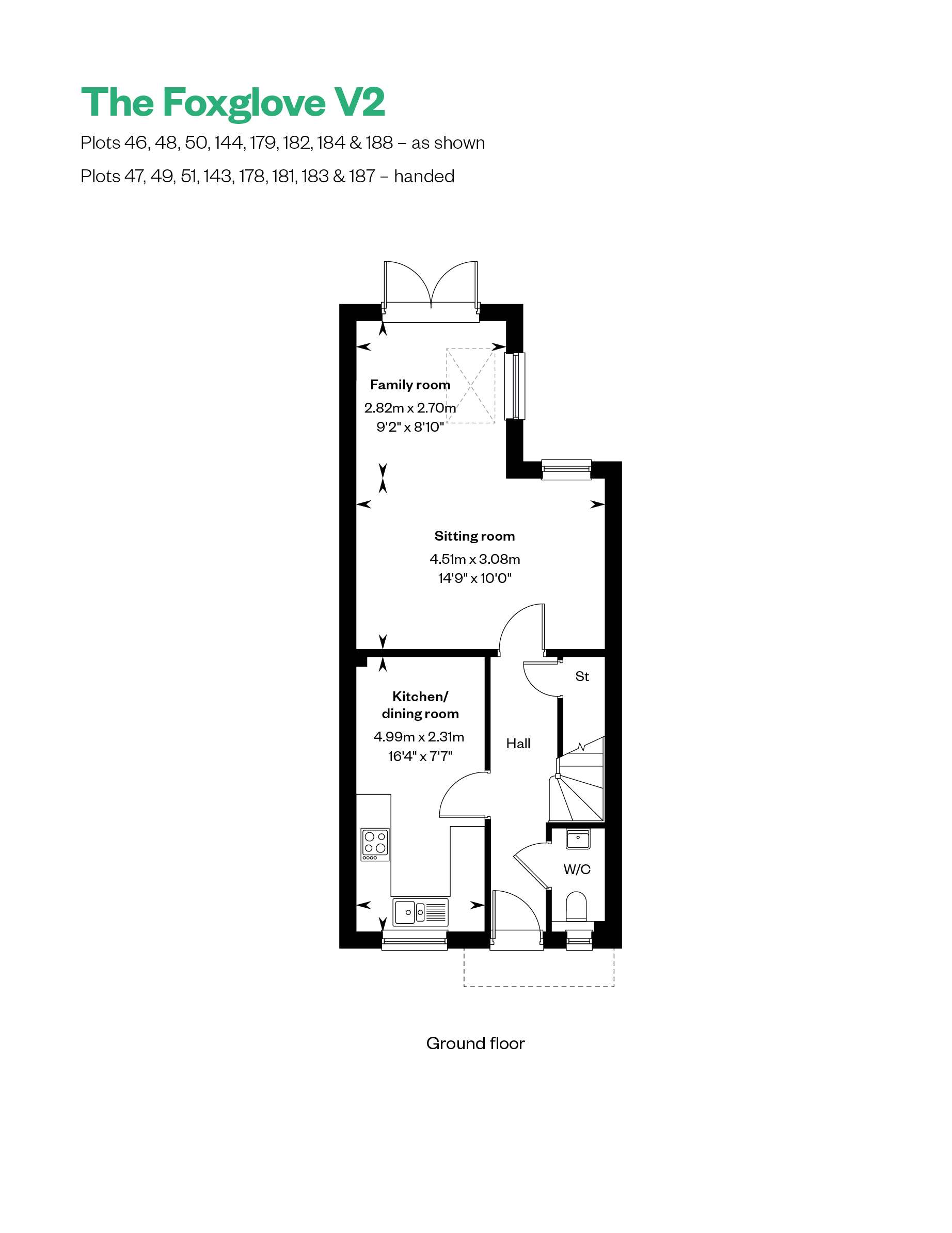 49, Burdock Road Off Of Moat Road, Horsham, Rh12 6Aa floorplan