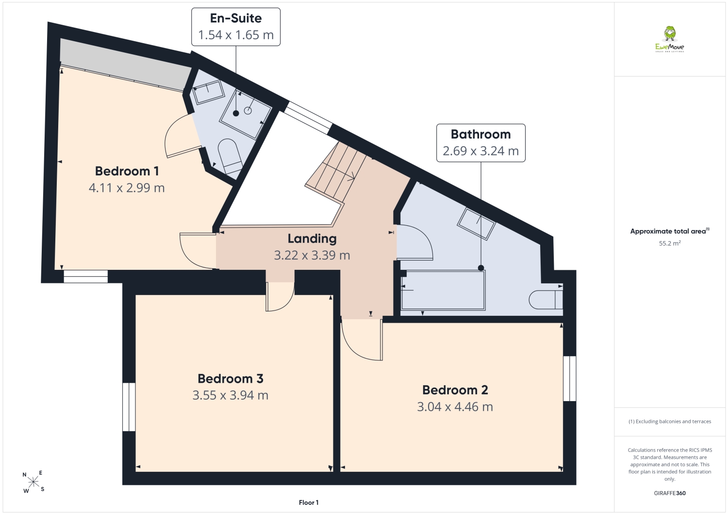 12, Laurel Farm Court, Chester floorplan
