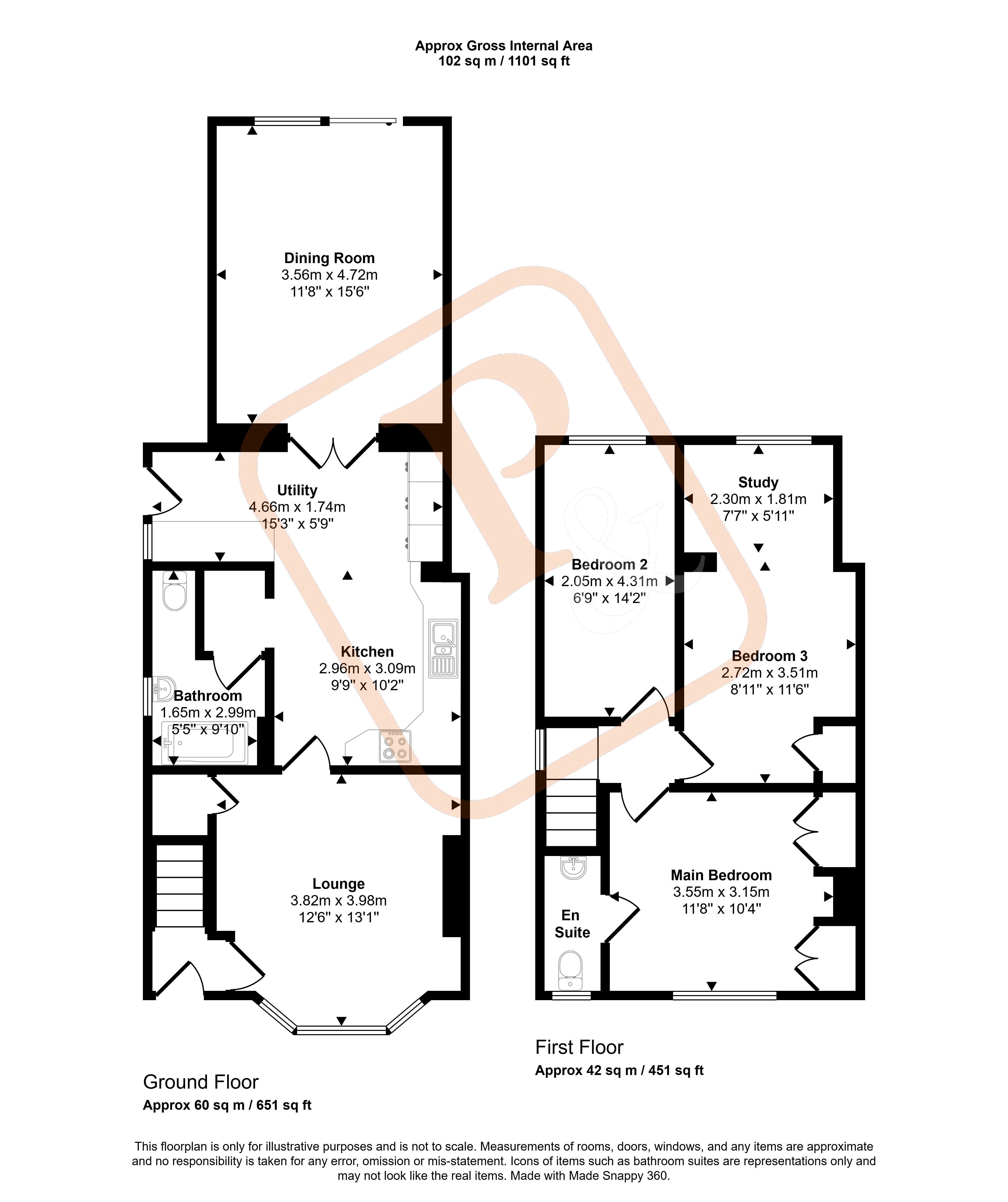 273, Mile End Road, Essex floorplan