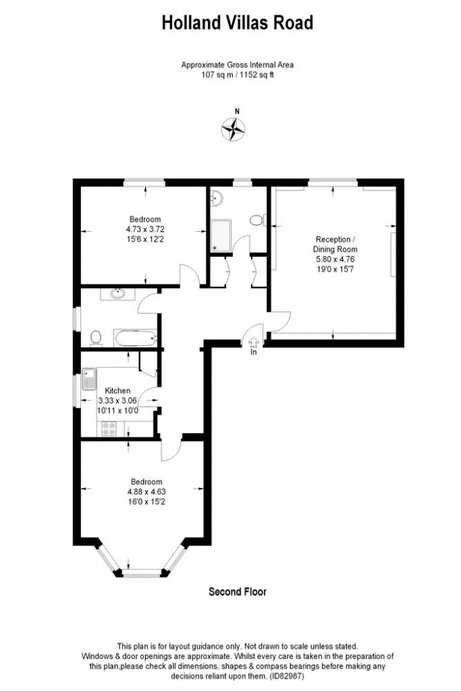 2 Bedrooms Flat to rent in Holland Villas Road, Holland Park W14