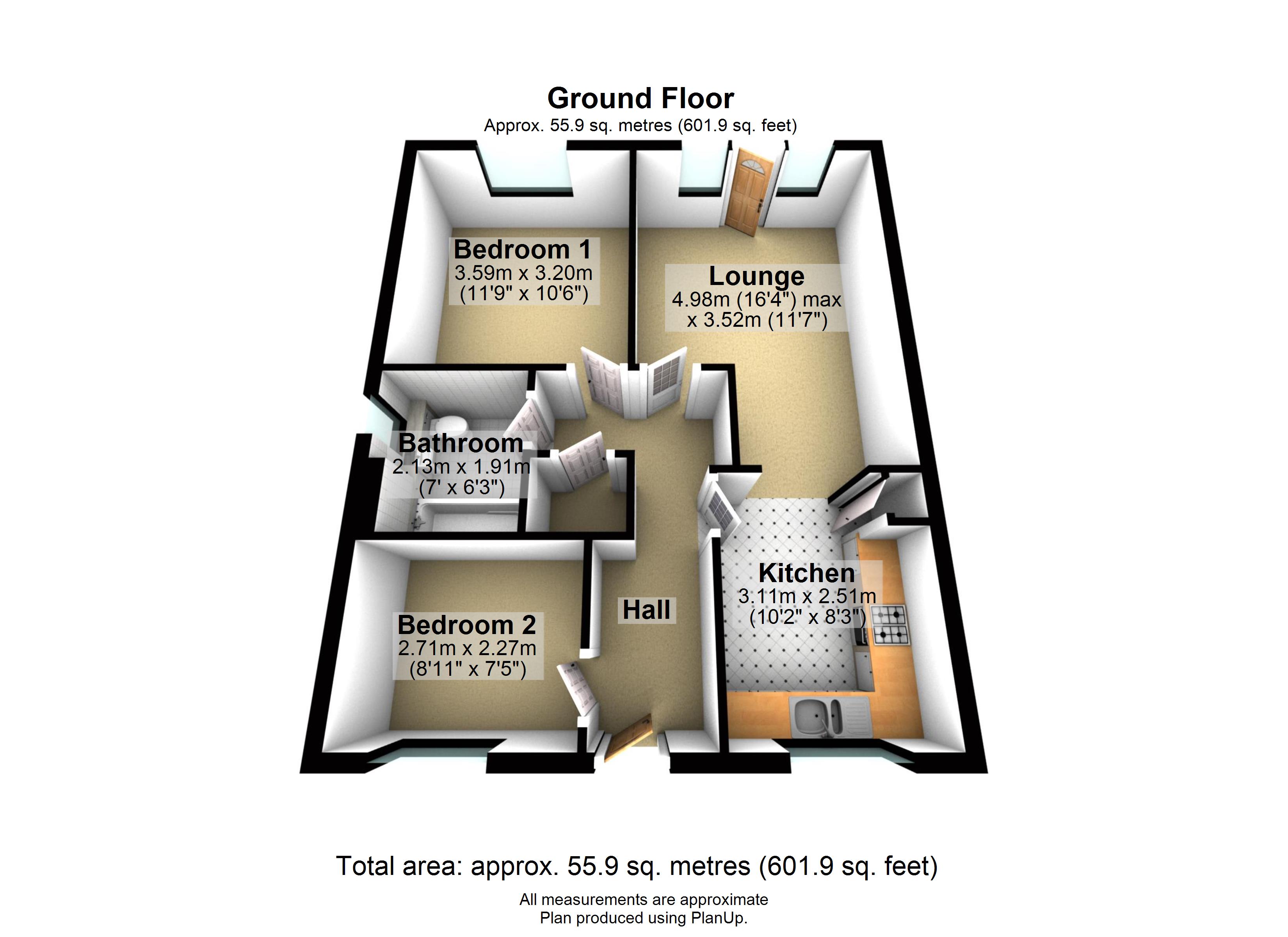 Stradbroke Road, Woodhouse, Sheffield S13, 2 bedroom semidetached bungalow for sale 61752560