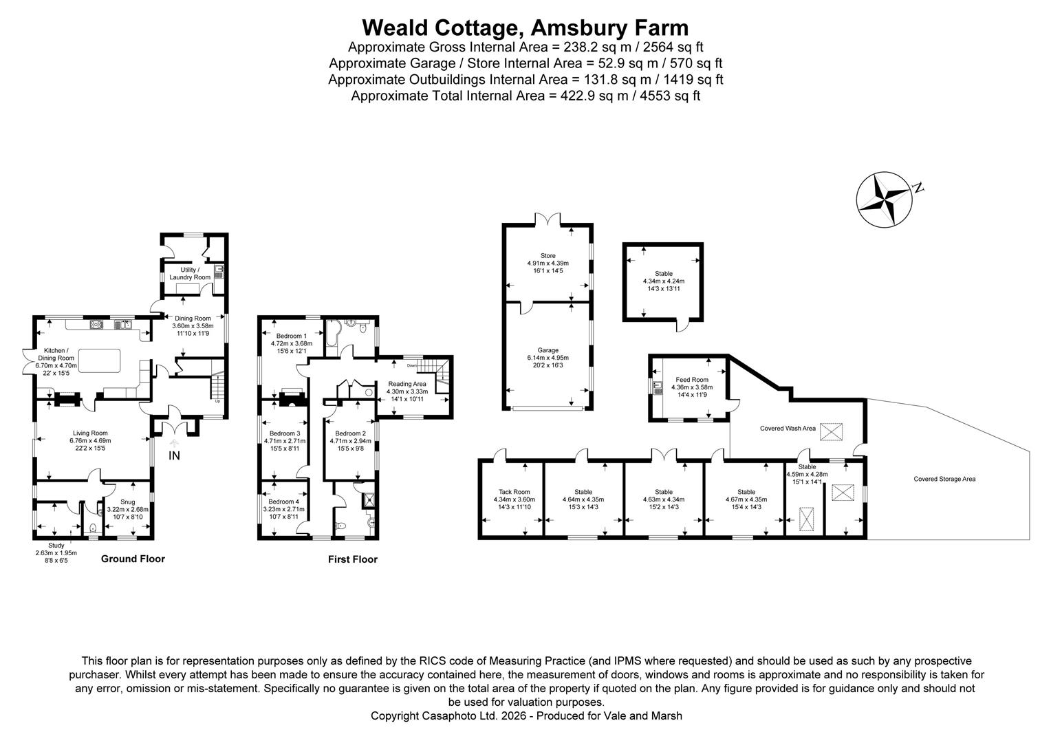 Weald Cottage, Amsbury Farm, East Street, Maidstone floorplan