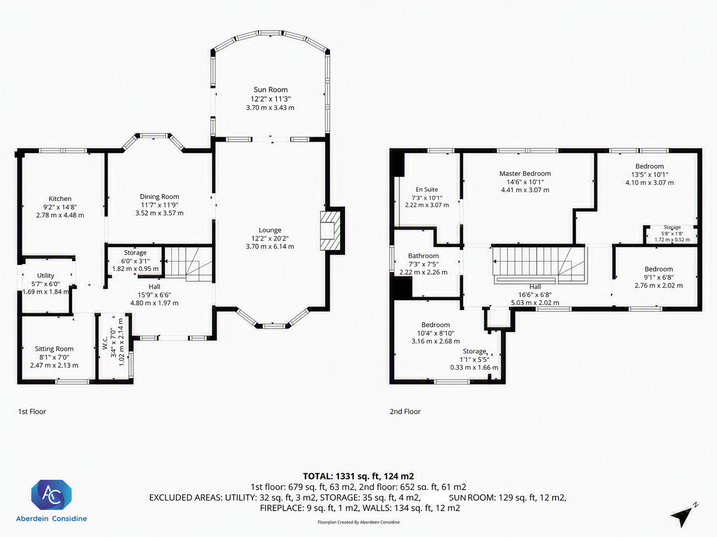 57, Bobbin Wynd, Stirling floorplan