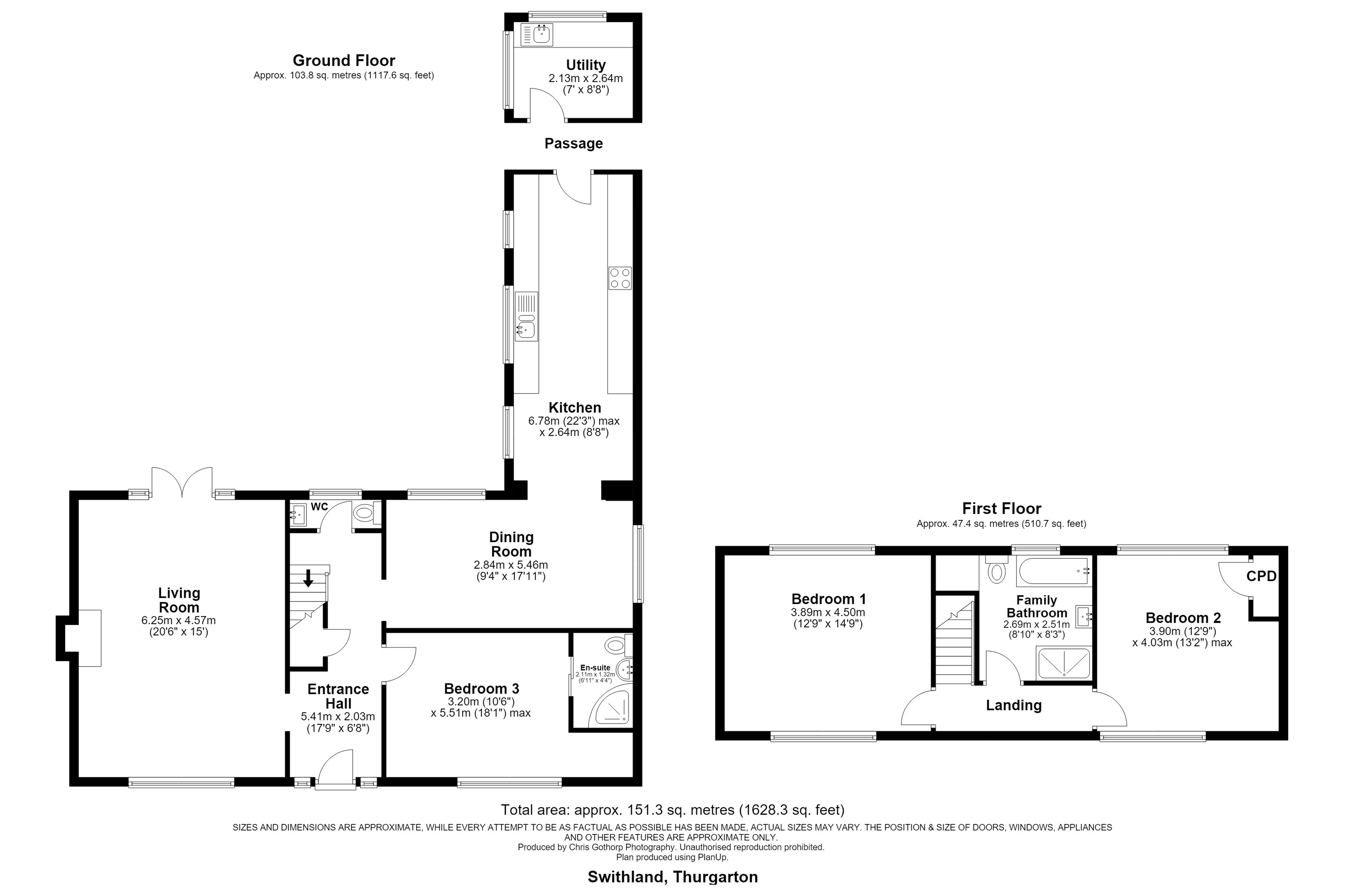 Swithland, Bleasby Road, Nottingham floorplan