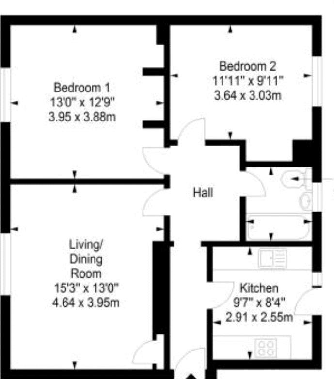 Dunearn Drive, Kirkcaldy KY2, 2 bedroom flat for sale 61437509