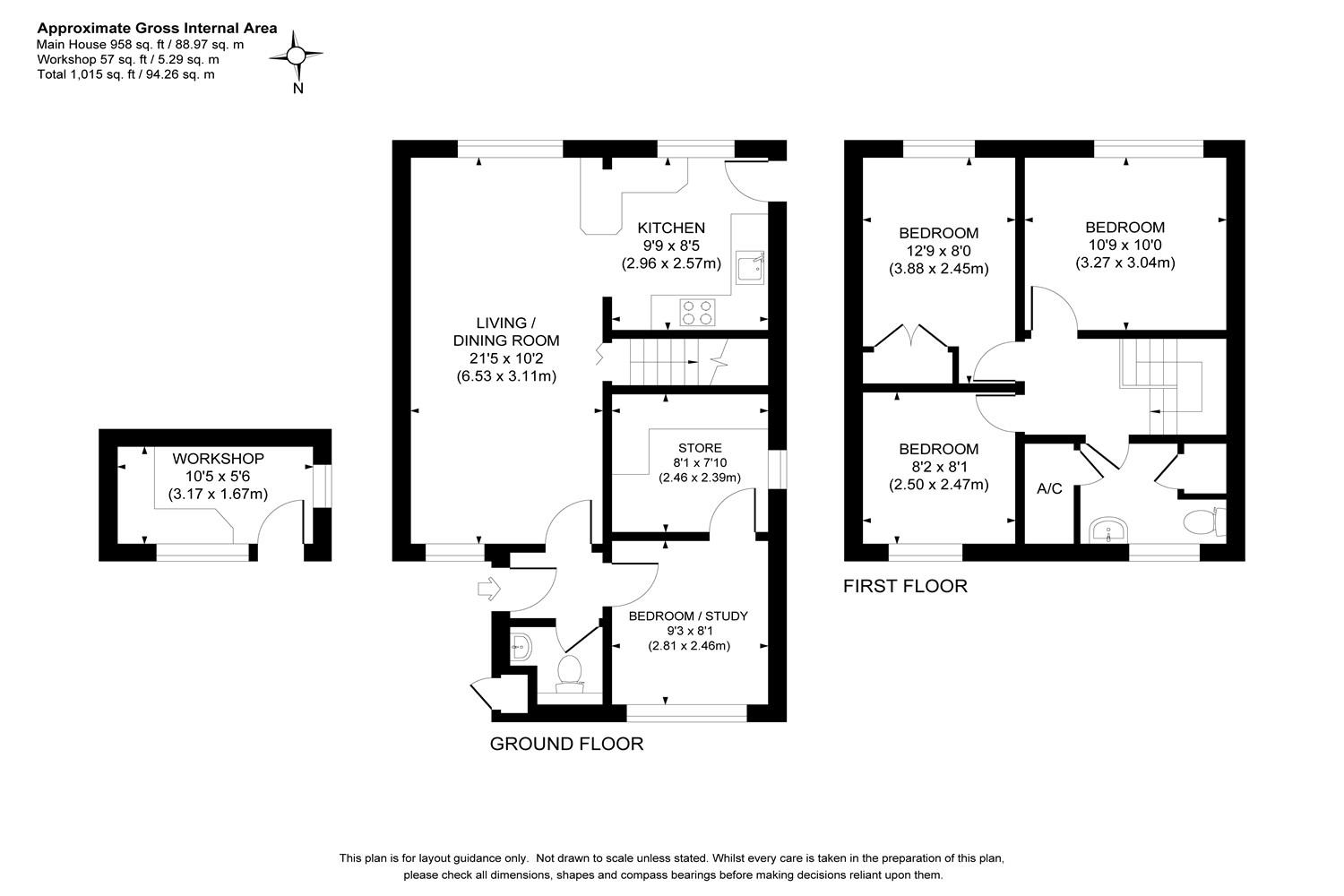 30 Jubilee Way, Storrington, Pulborough floorplan