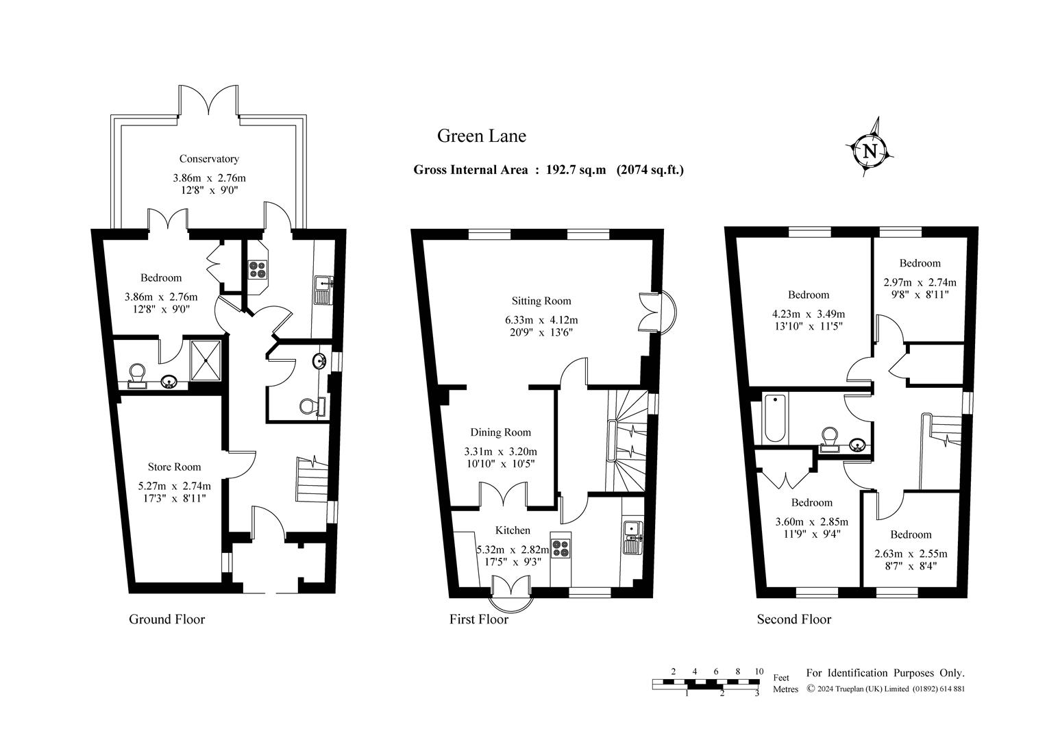 49, Green Lane, Paddock Wood floorplan
