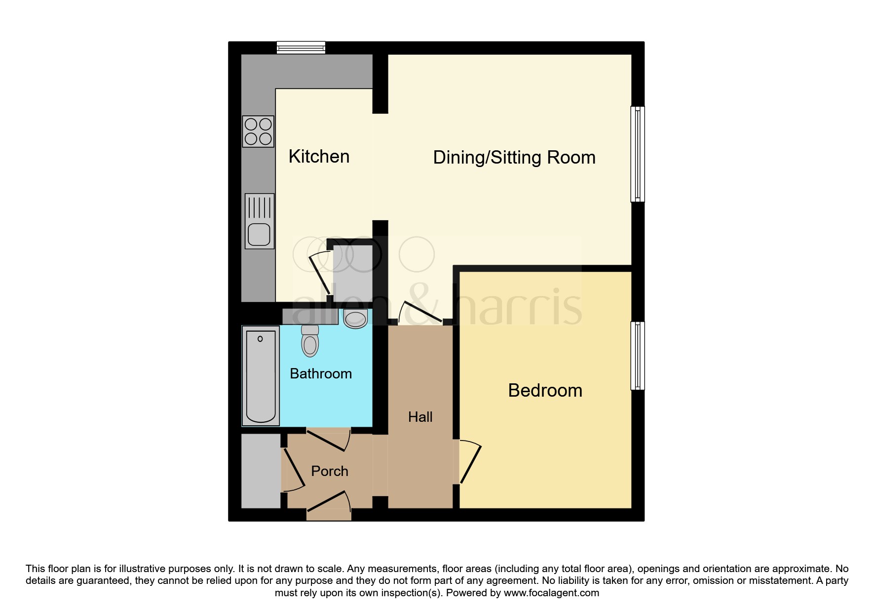 40, Combe Walk, Devizes floorplan