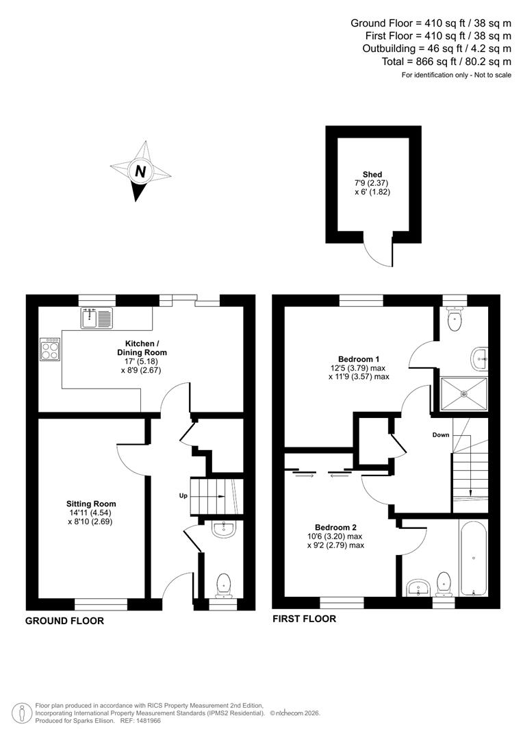 1, Beale Crescent, Eastleigh floorplan