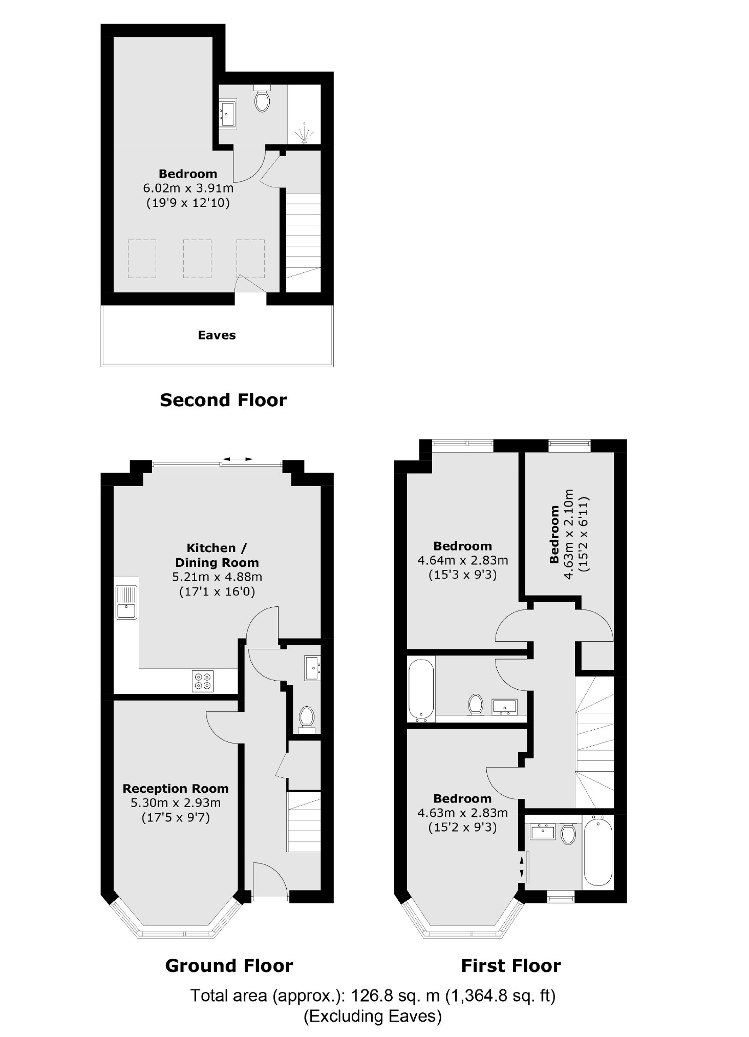 305, Bedfont Lane, Feltham floorplan