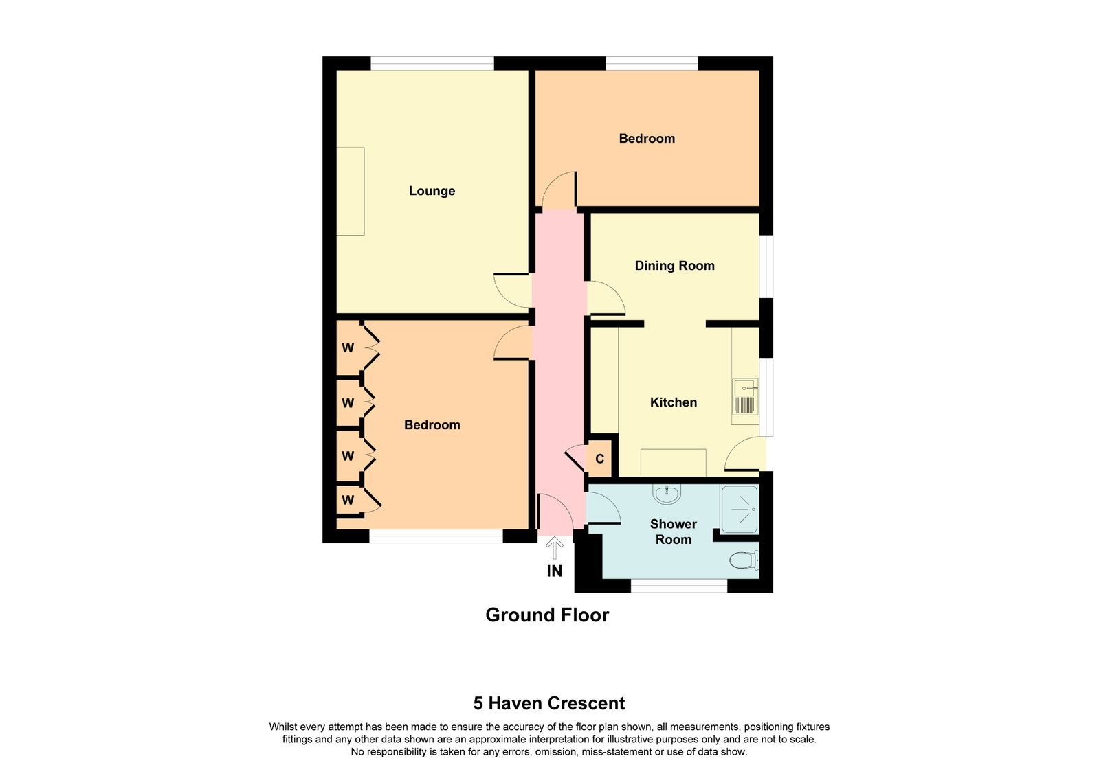 5, Haven Crescent, Stoke-on-Trent floorplan