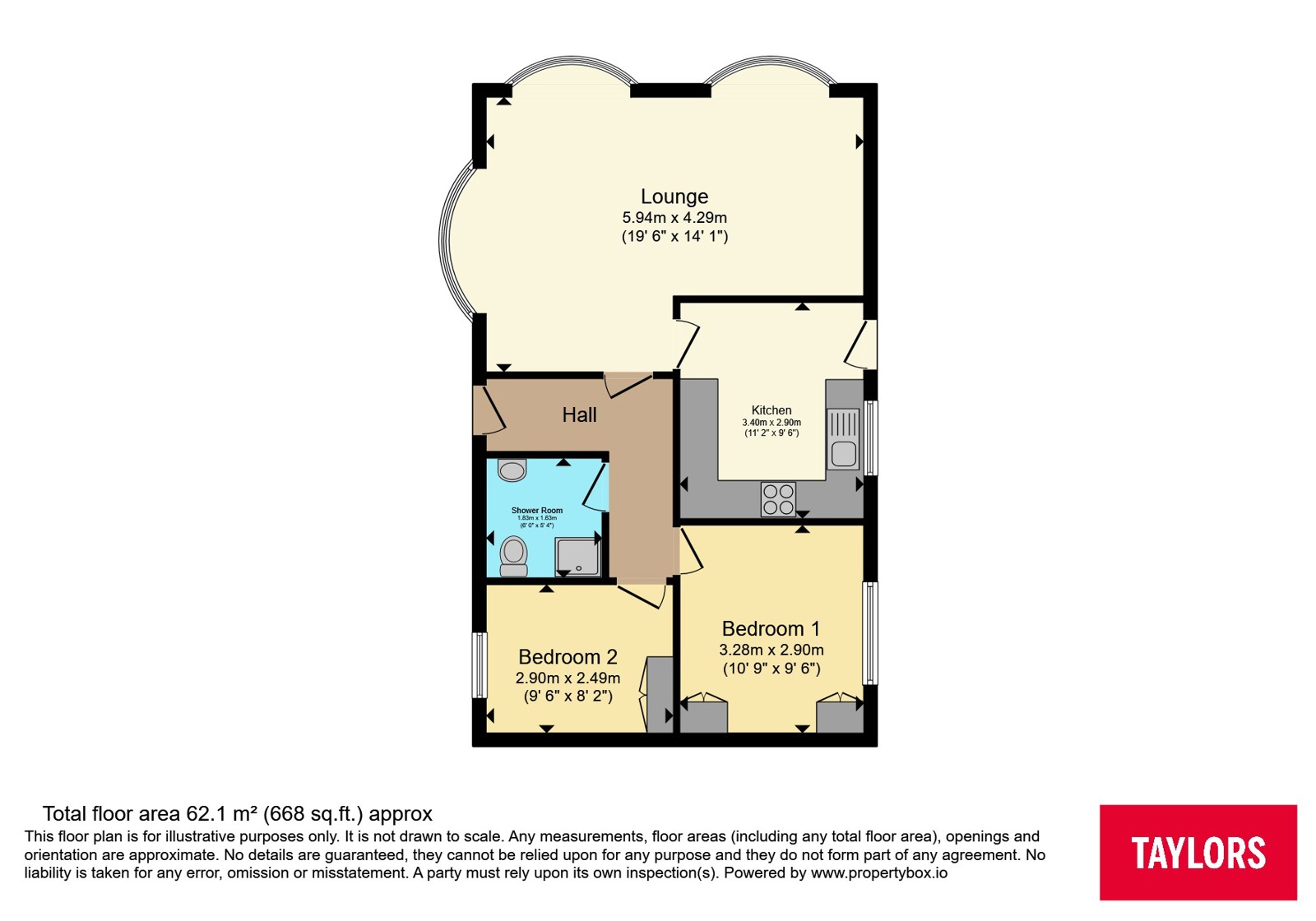 1, Hillcrest Park, Woodside floorplan