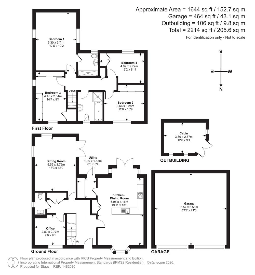 8, Orchid Close, Barnstaple floorplan