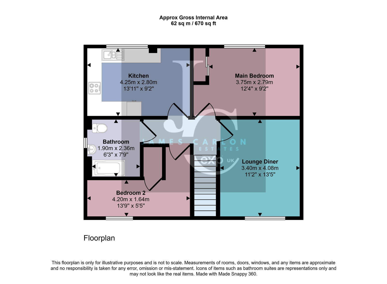 28, Stocking Park Road, Telford floorplan