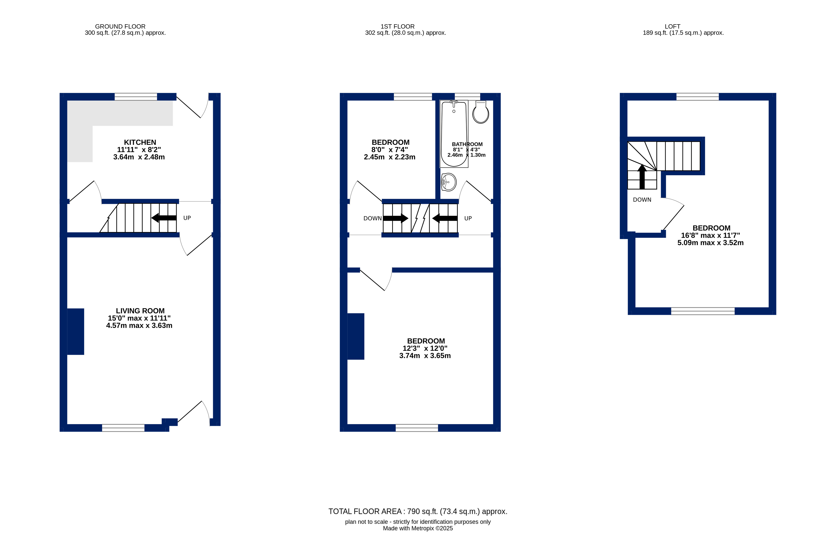 28, Whitehall Street, West Yorkshire floorplan
