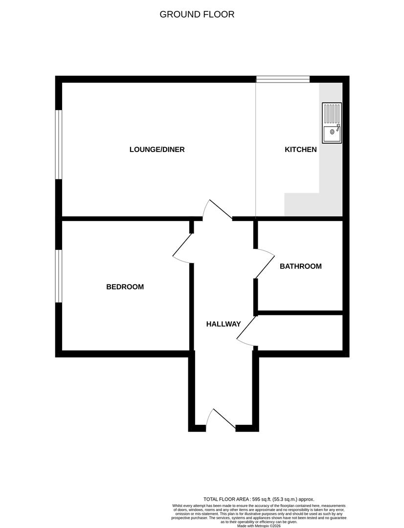 7 The Winerack, Key Street, Ipswich floorplan